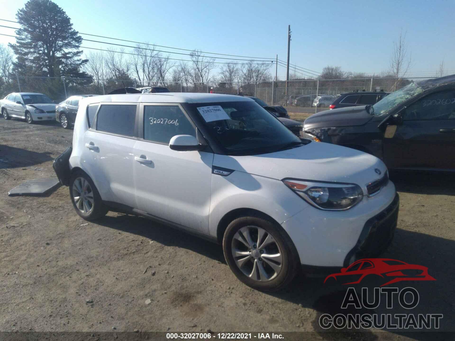 KIA SOUL 2016 - KNDJP3A5XG7407014