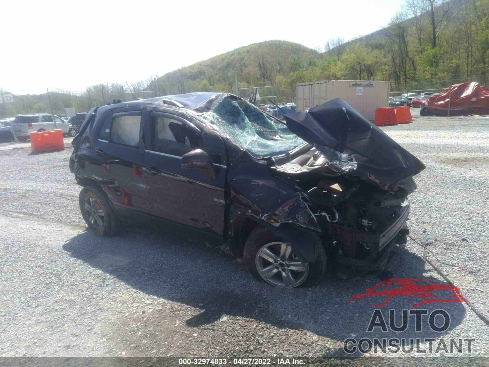 CHEVROLET TRAX 2016 - KL7CJPSB0GB553339