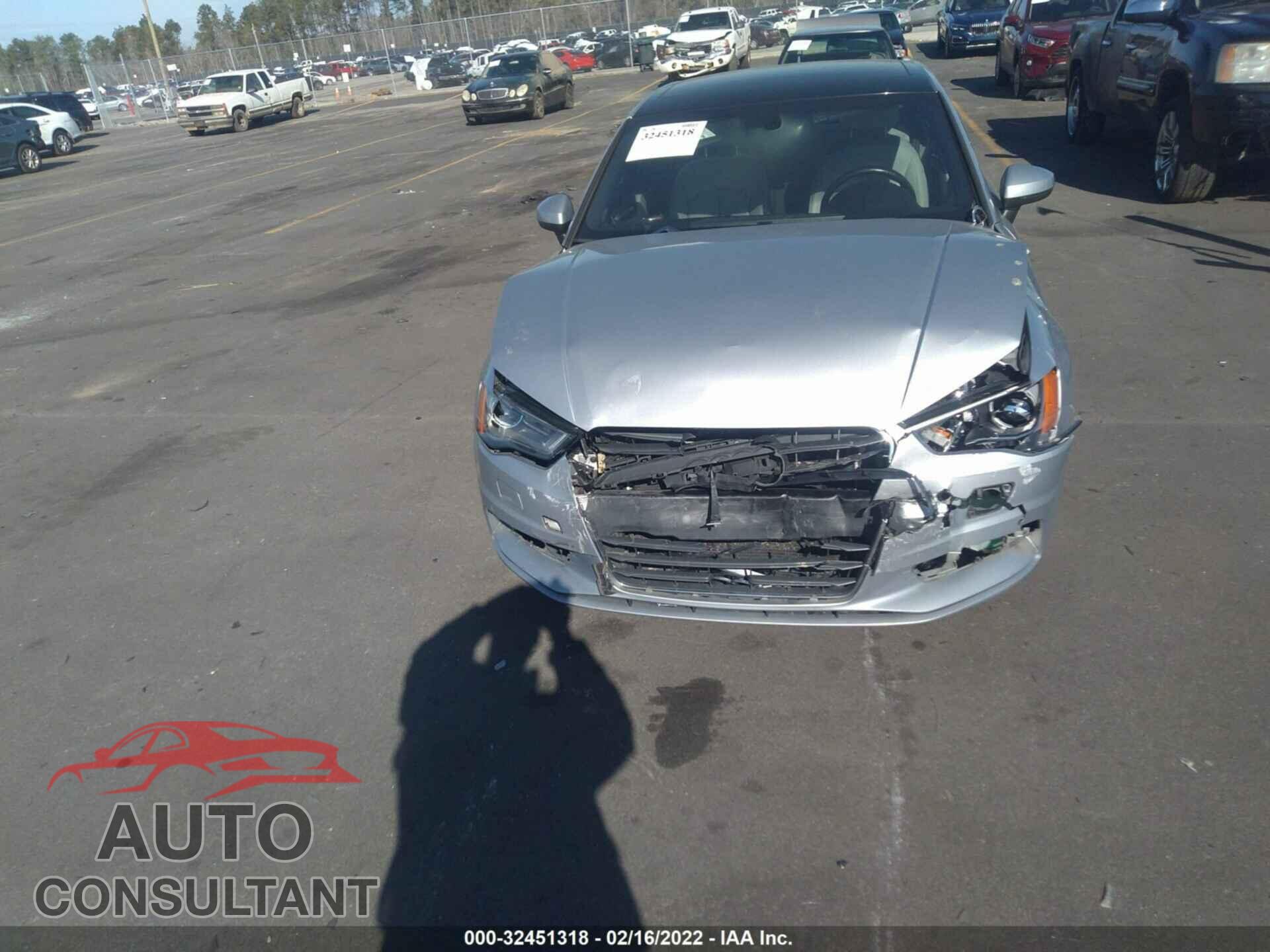 AUDI A3 2016 - WAUA7GFF9G1024349