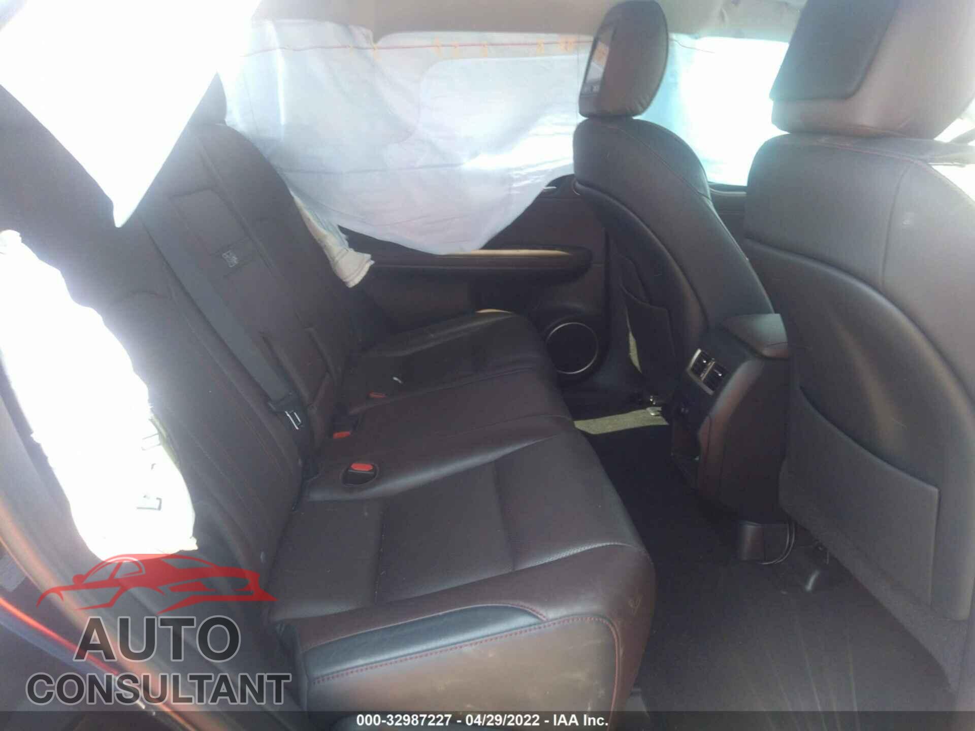 LEXUS RX 2017 - 2T2BZMCA3HC101198