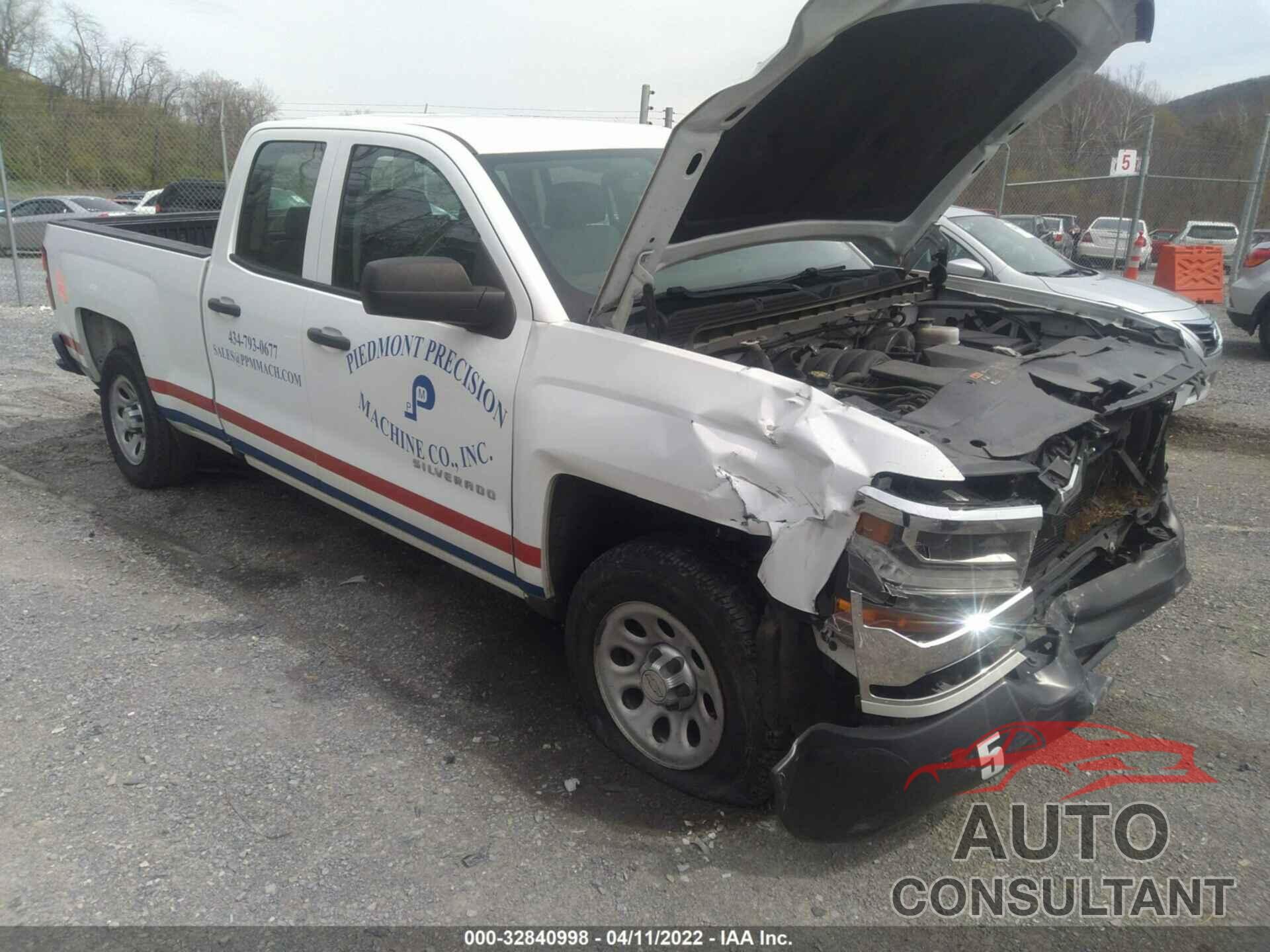 CHEVROLET SILVERADO 1500 2016 - 1GCRCNEH7GZ255440
