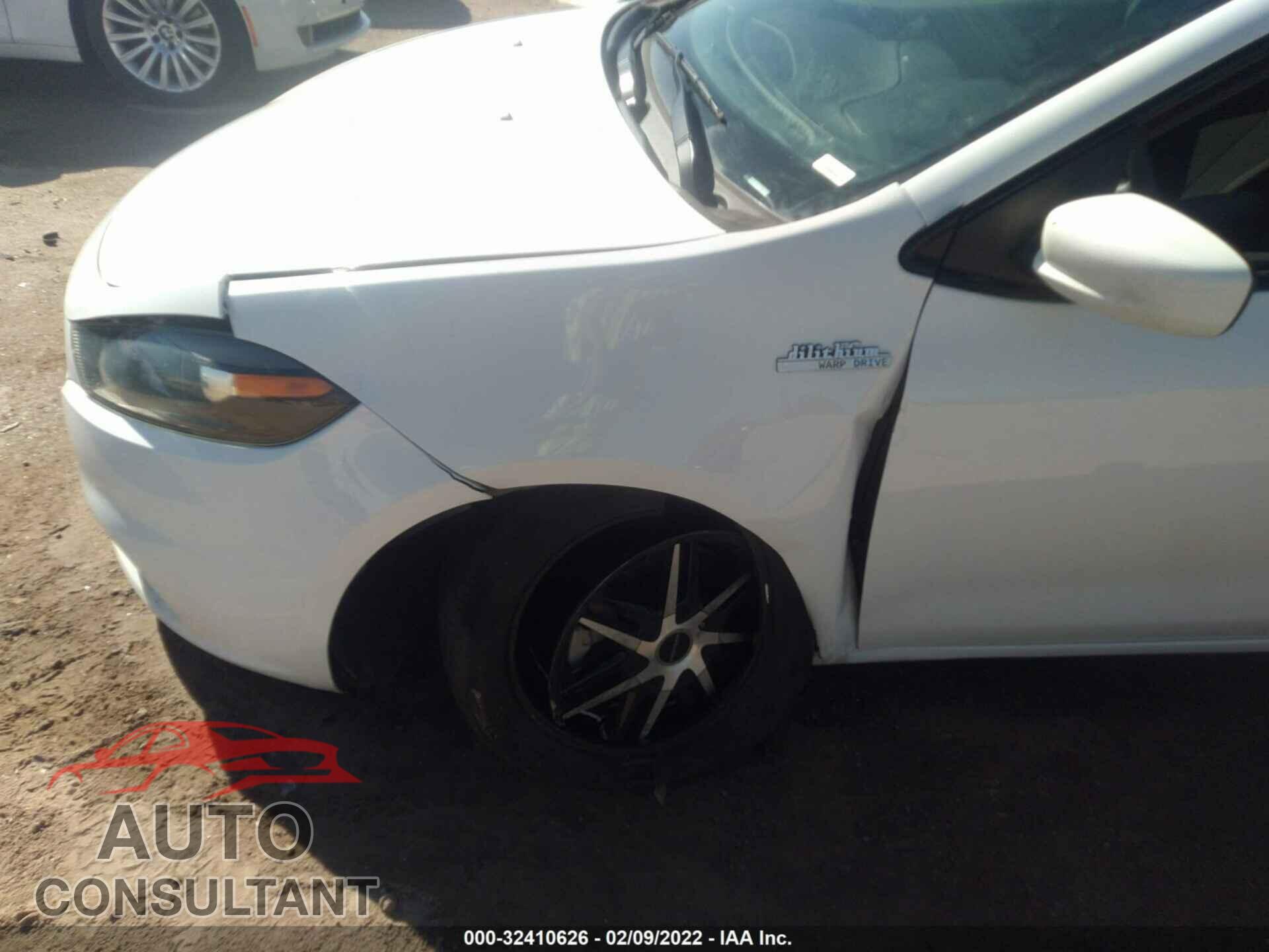 DODGE DART 2016 - 1C3CDFBB7GD564853