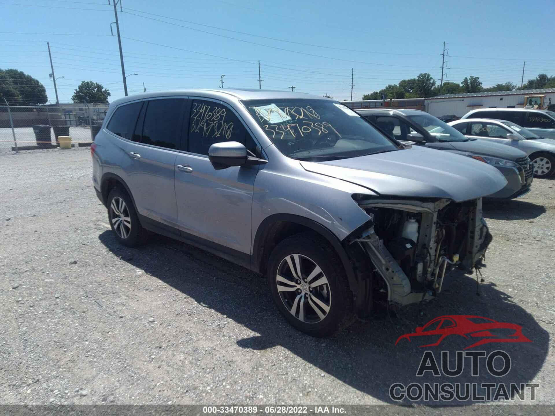 HONDA PILOT 2018 - 5FNYF5H5XJB023139