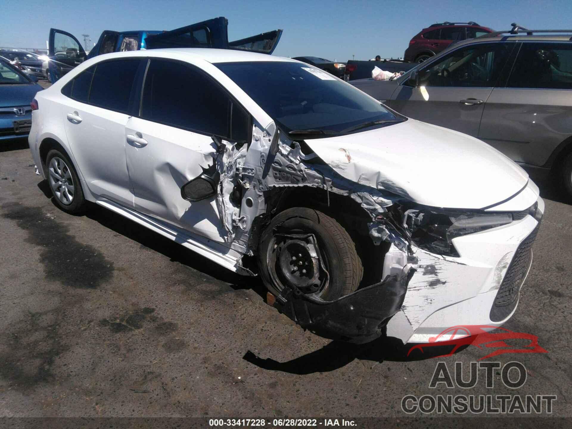 TOYOTA COROLLA 2022 - JTDEPMAE9N3002127