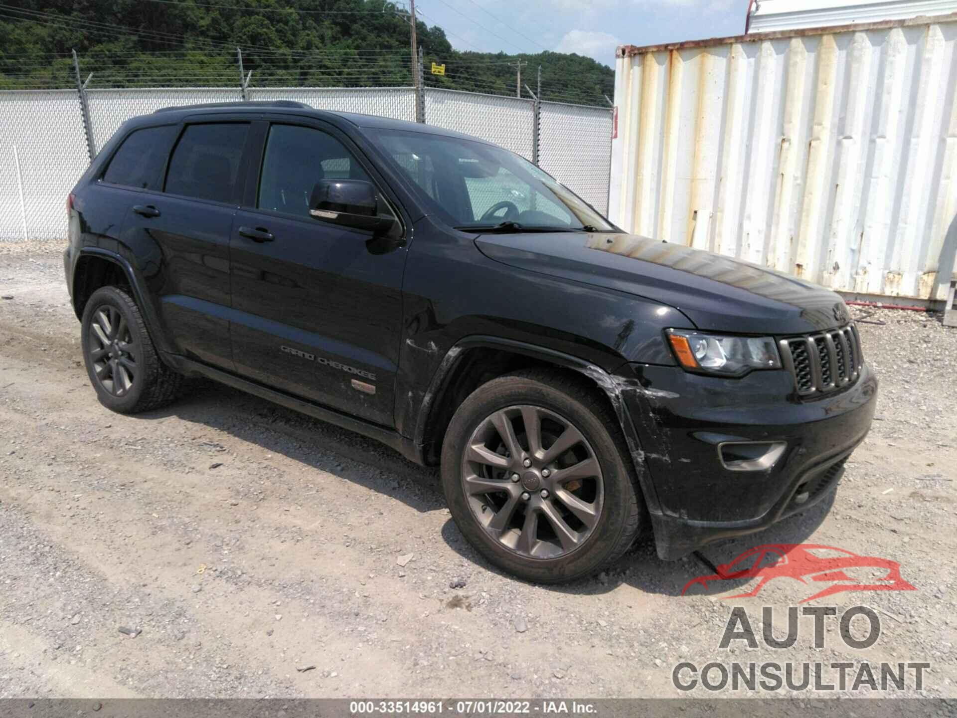 JEEP GRAND CHEROKEE 2017 - 1C4RJFBG6HC631590