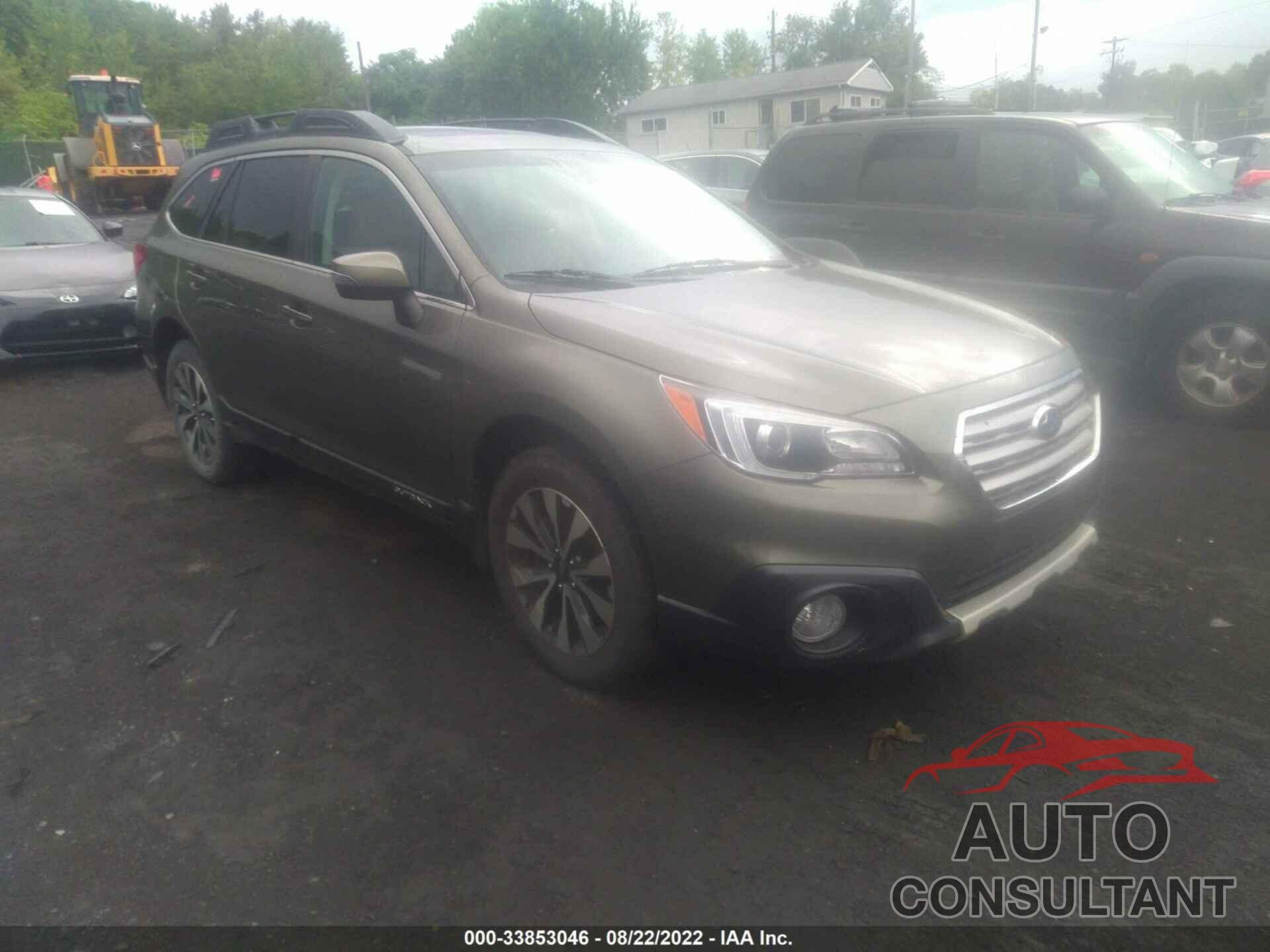 SUBARU OUTBACK 2017 - 4S4BSANC2H3412129