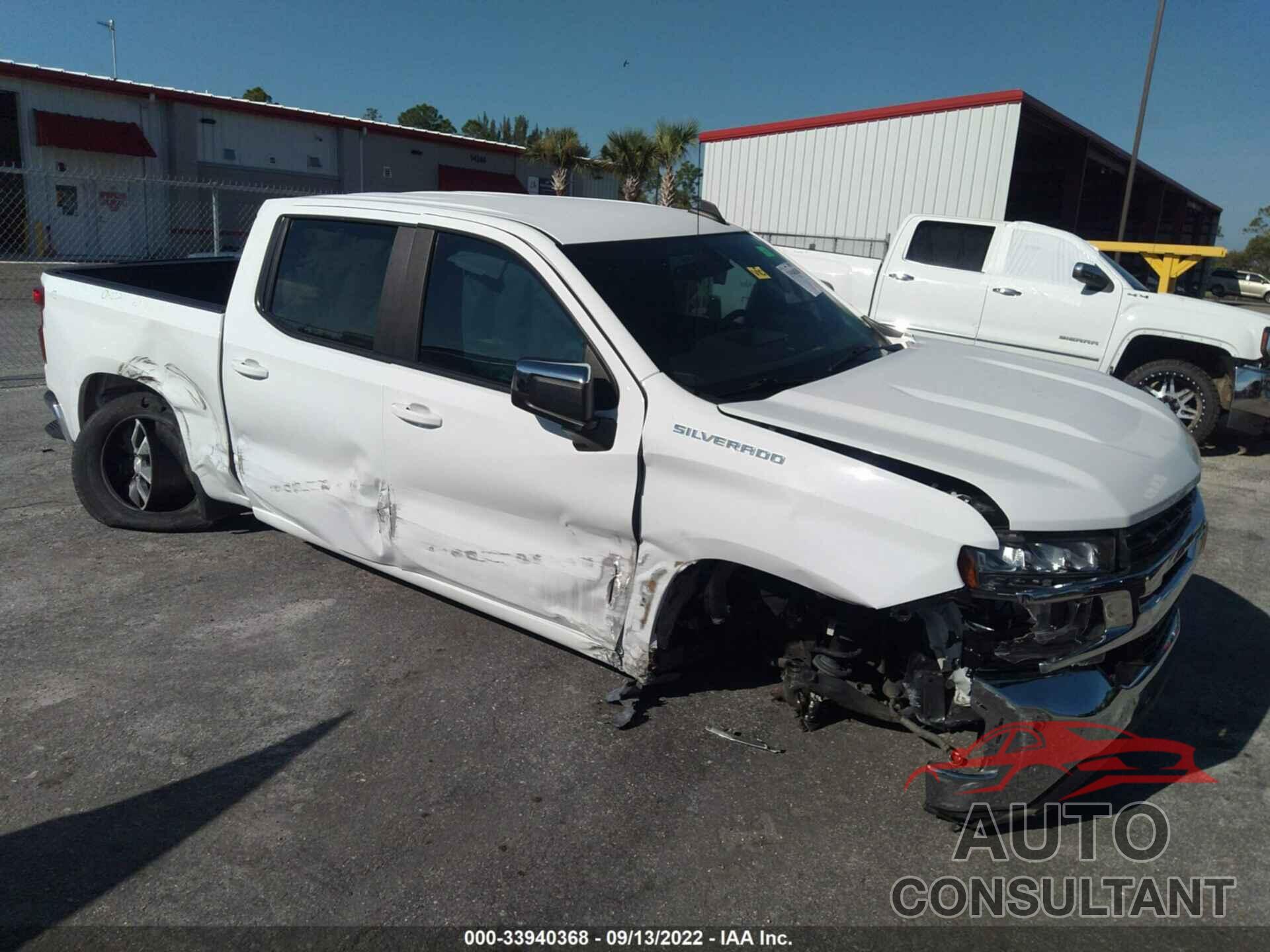 CHEVROLET SILVERADO 1500 2020 - 3GCPWCED4LG175104