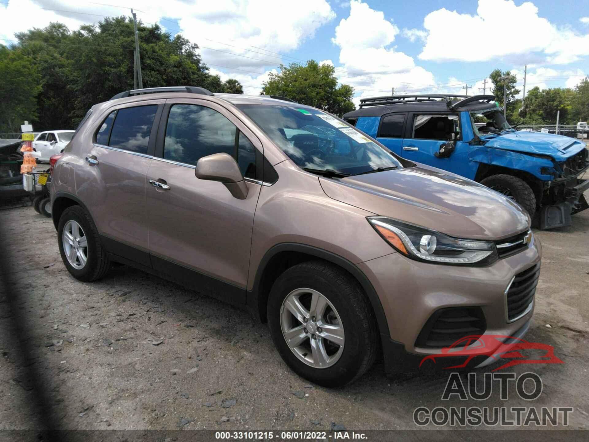 CHEVROLET TRAX 2018 - 3GNCJLSBXJL417308