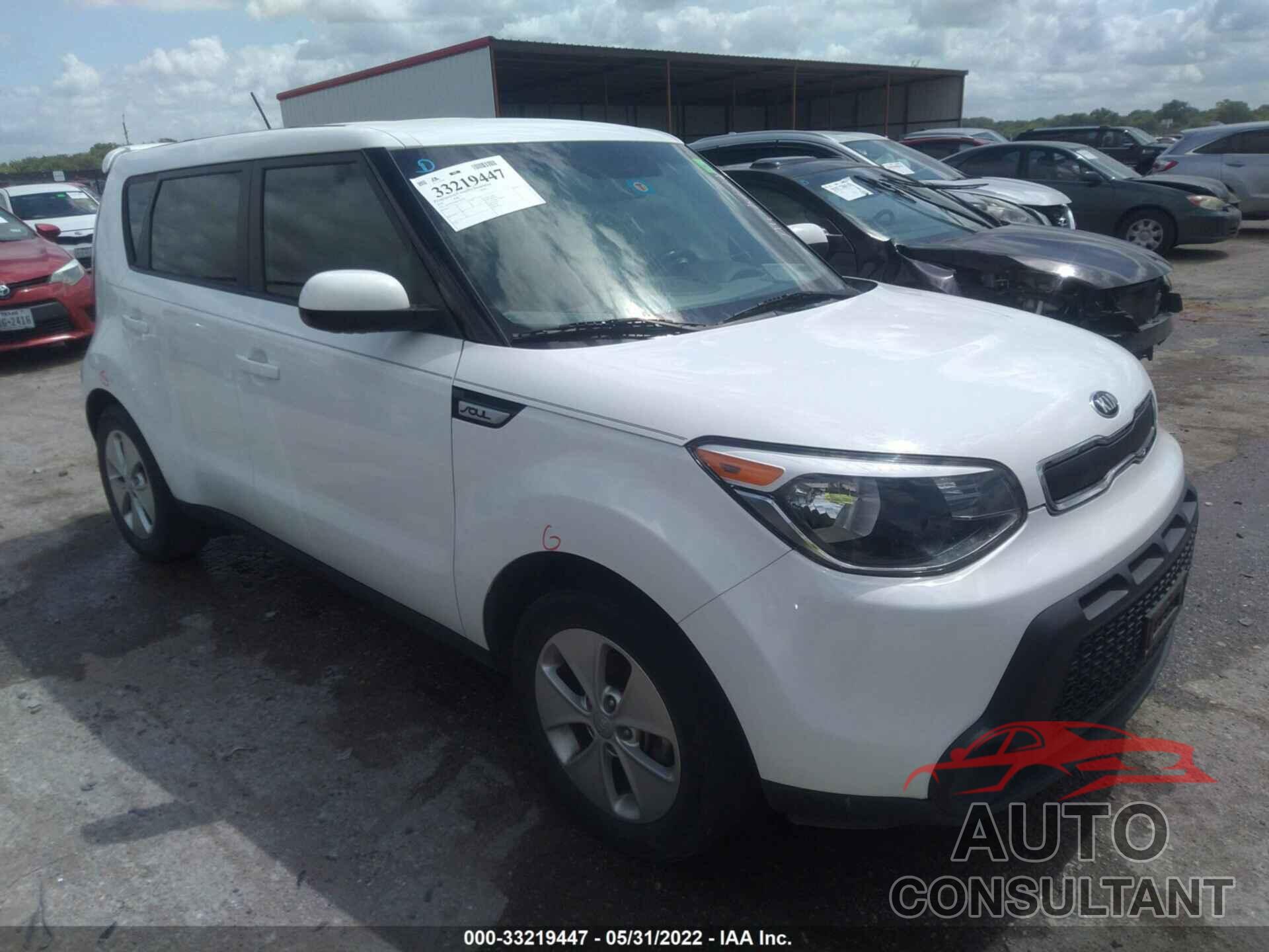 KIA SOUL 2016 - KNDJN2A24G7395707