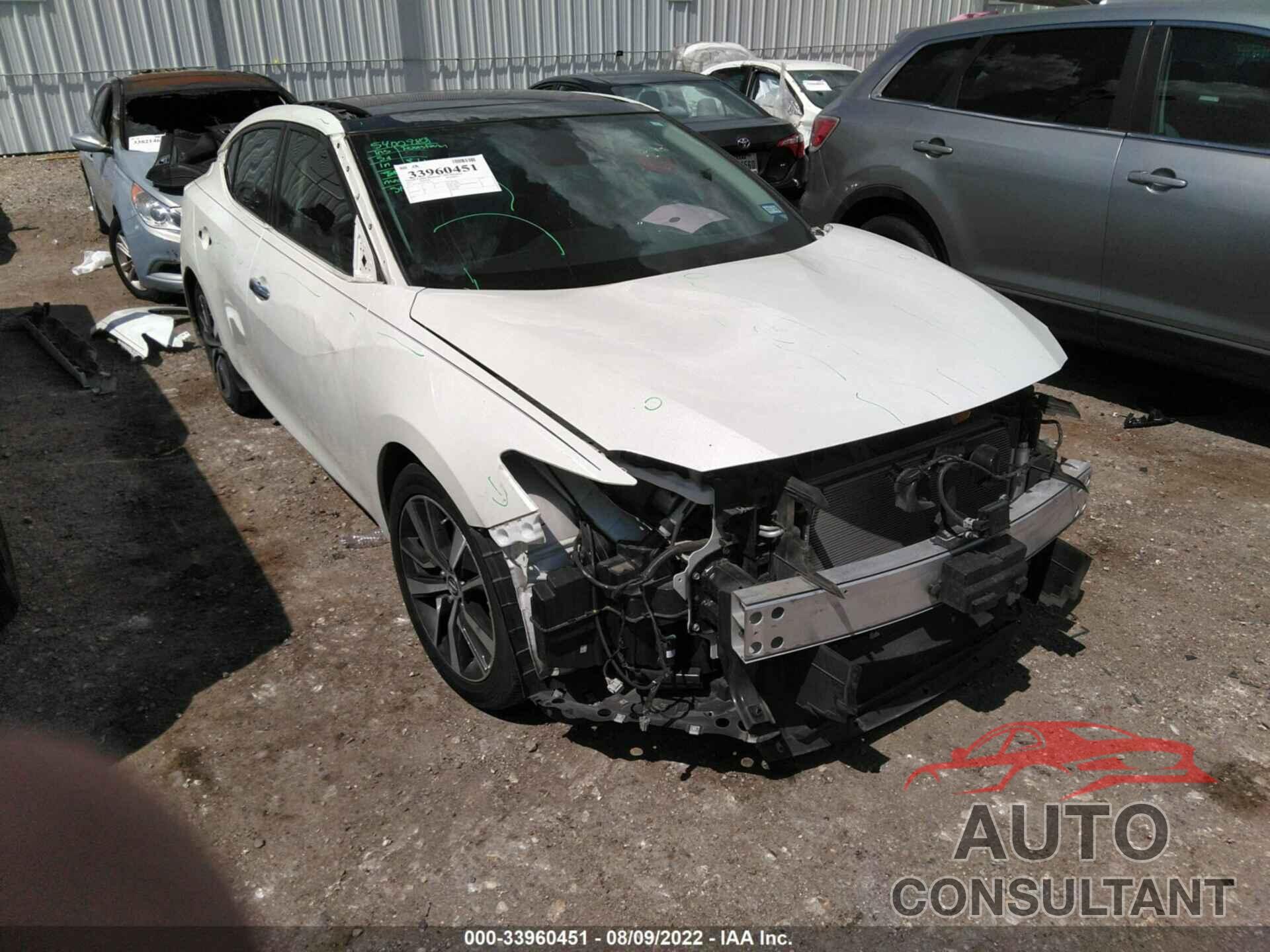 NISSAN MAXIMA 2020 - 1N4AA6DV2LC381532