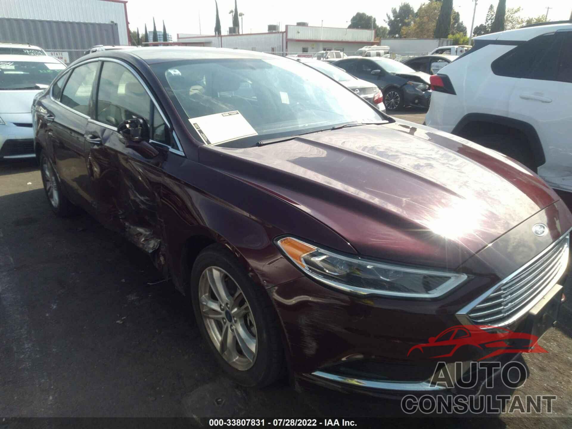 FORD FUSION 2018 - 3FA6P0HD2JR196852