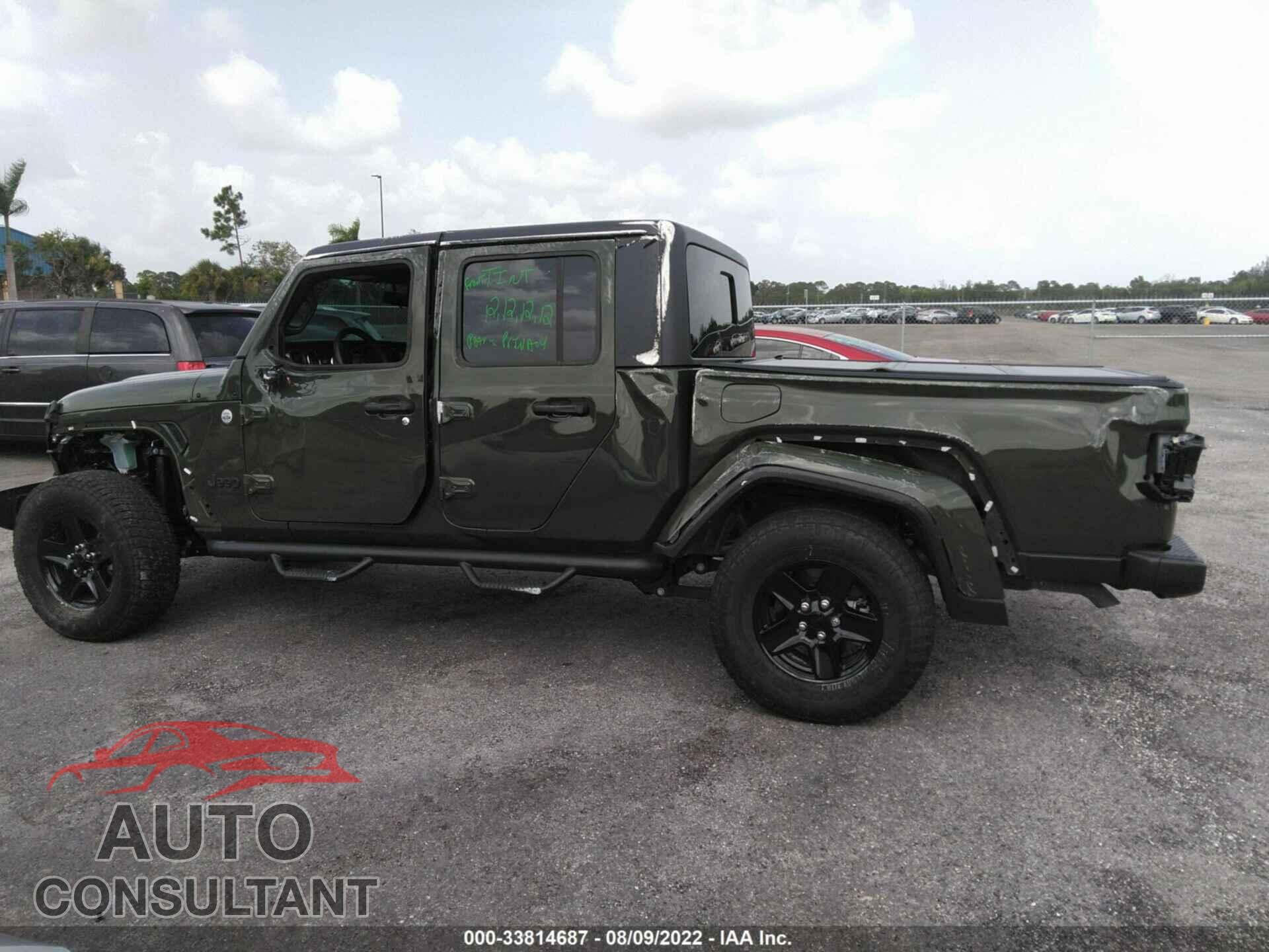 JEEP GLADIATOR 2021 - 1C6HJTAGXML573951
