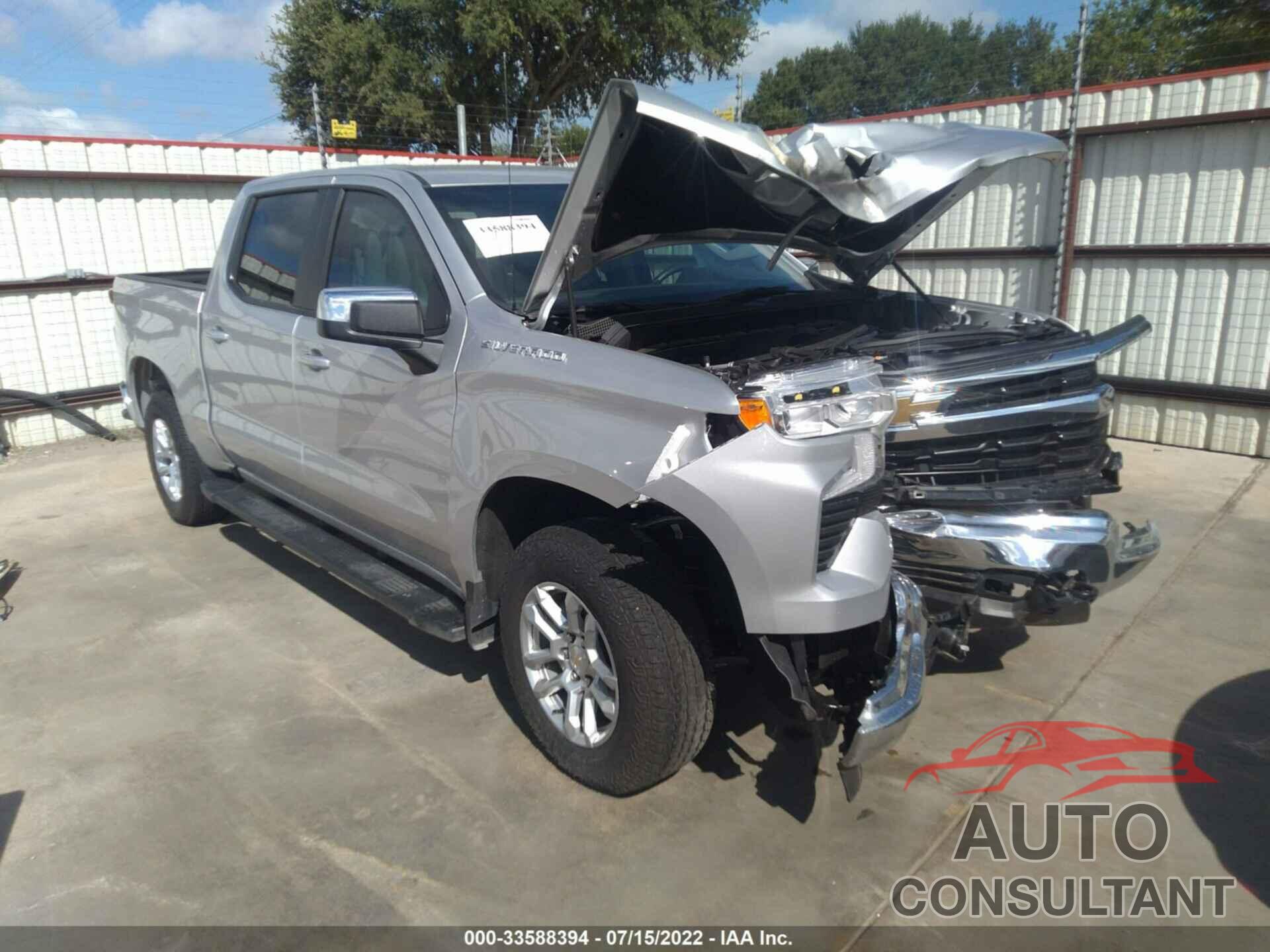 CHEVROLET SILVERADO 1500 2022 - 3GCPDDEK6NG523188