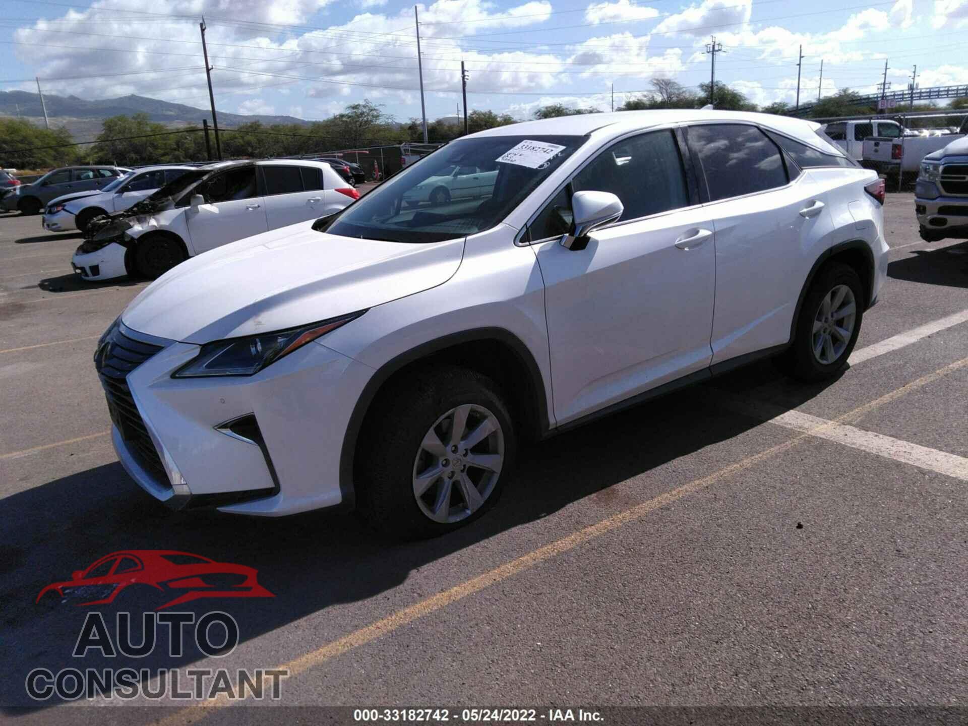 LEXUS RX 2017 - 2T2ZZMCA5HC068719