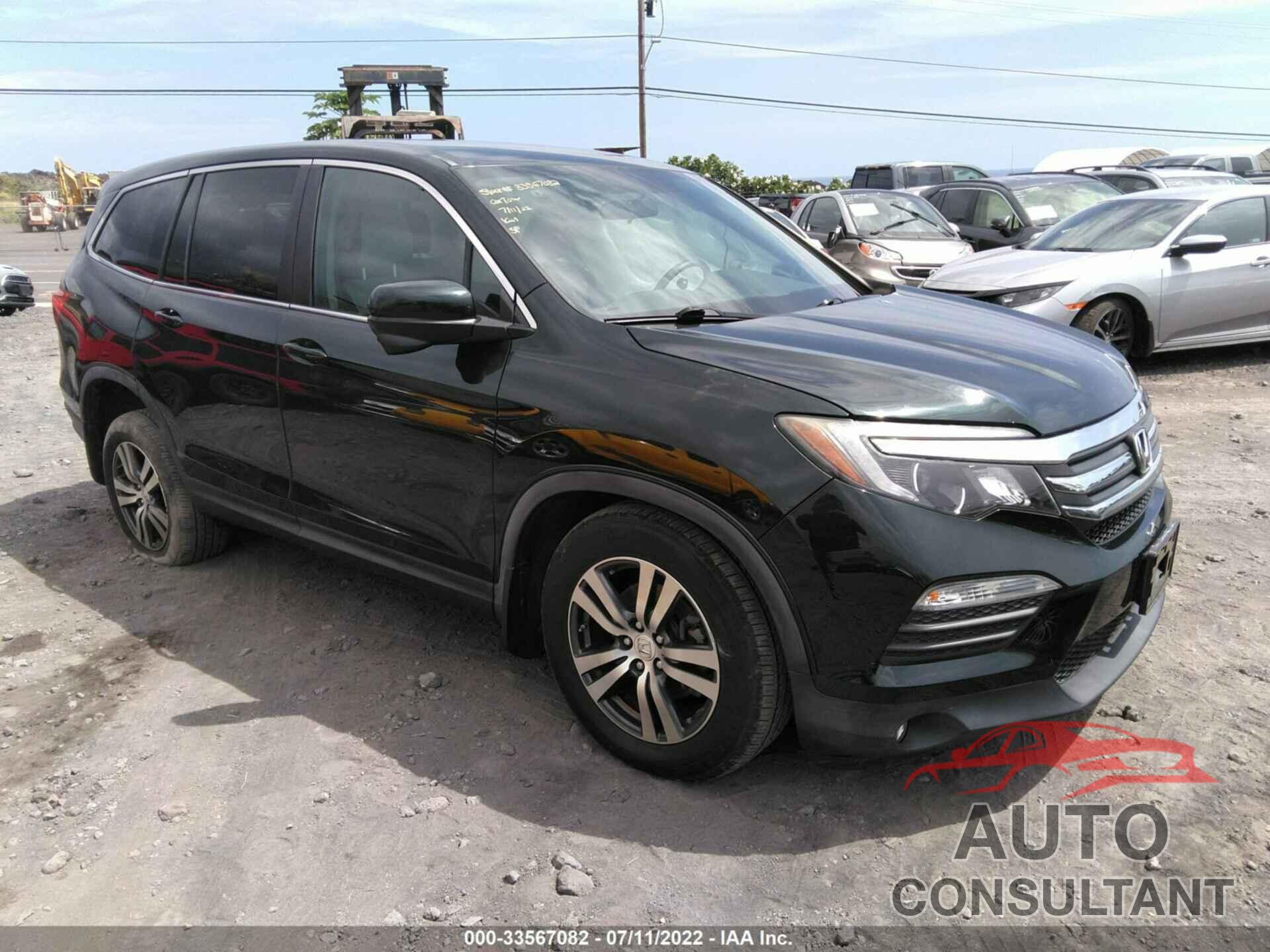 HONDA PILOT 2016 - 5FNYF6H38GB020253