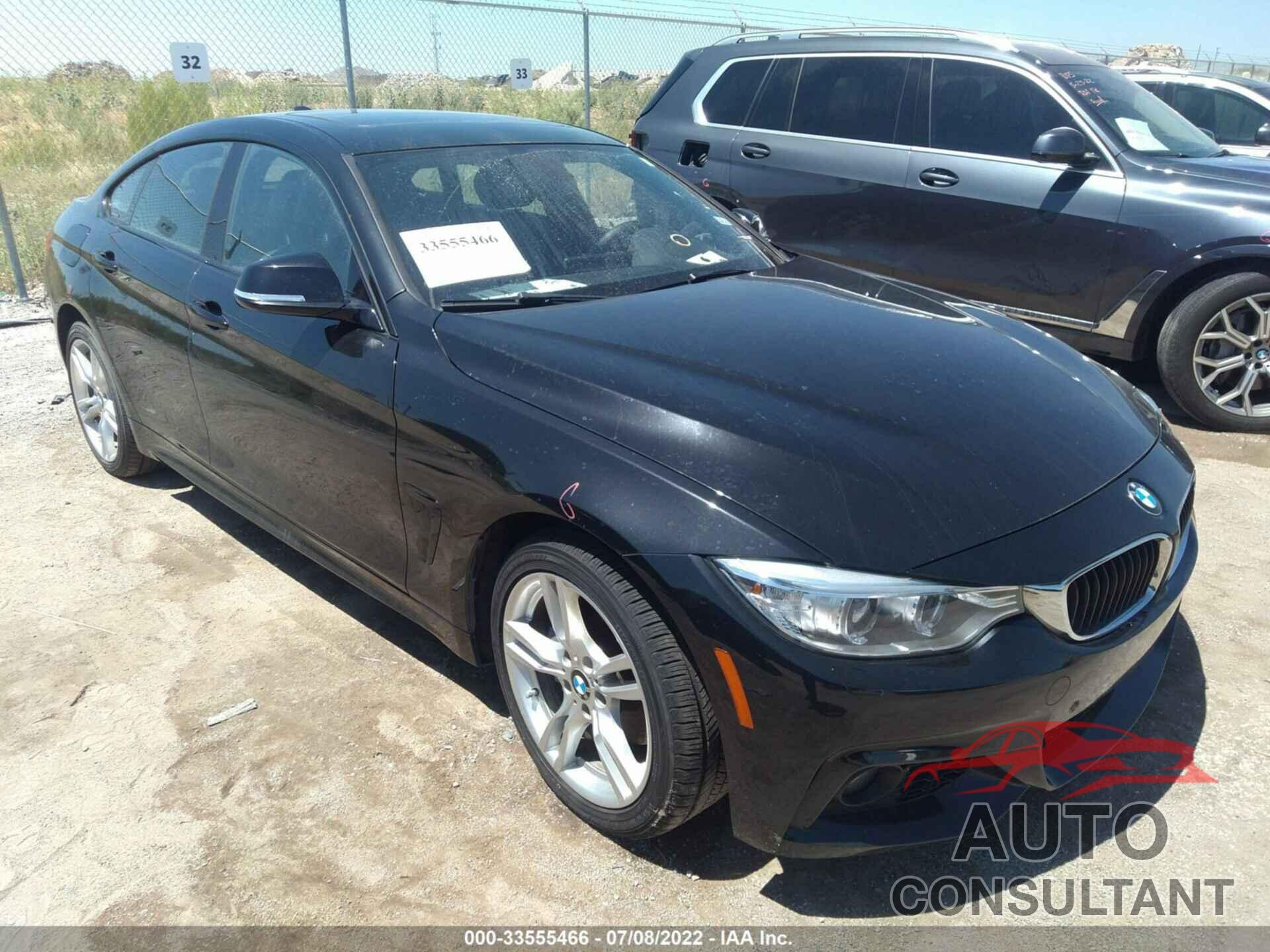 BMW 4 SERIES 2016 - WBA4C9C50GG140651