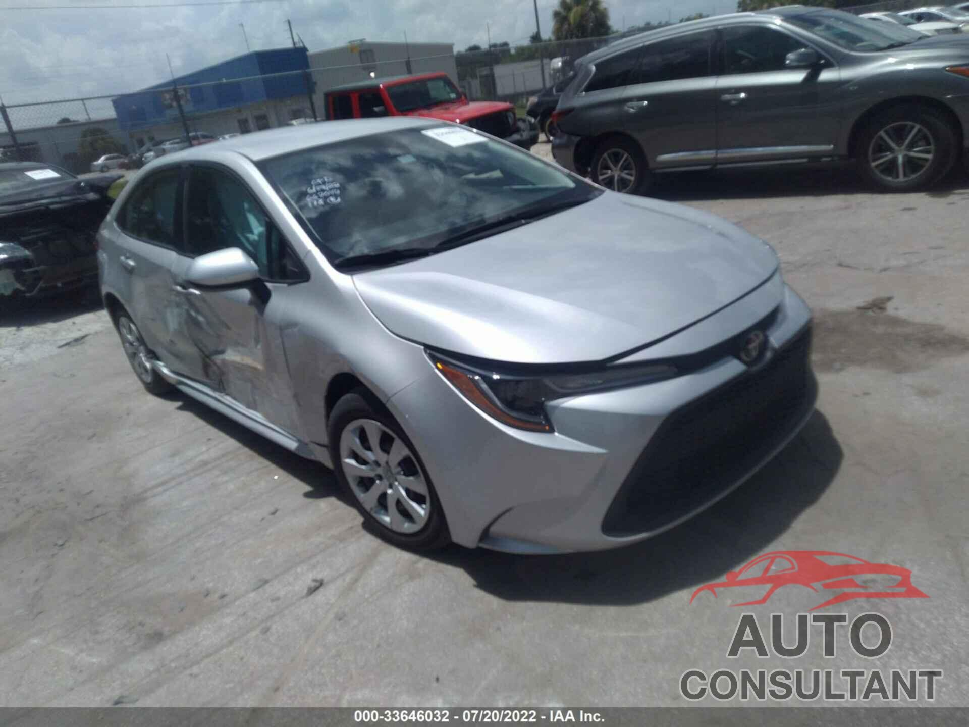 TOYOTA COROLLA 2020 - 5YFEPRAE4LP062592