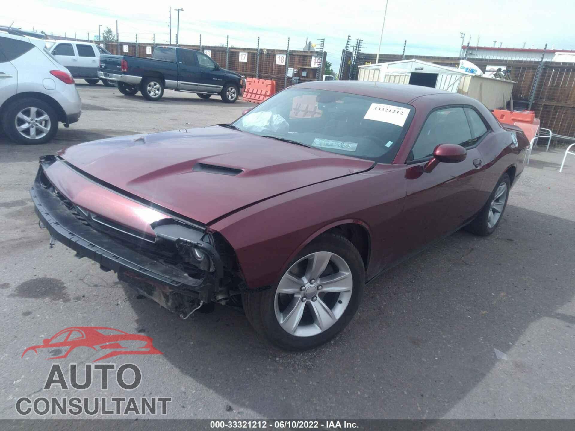 DODGE CHALLENGER 2021 - 2C3CDZAG2MH538707