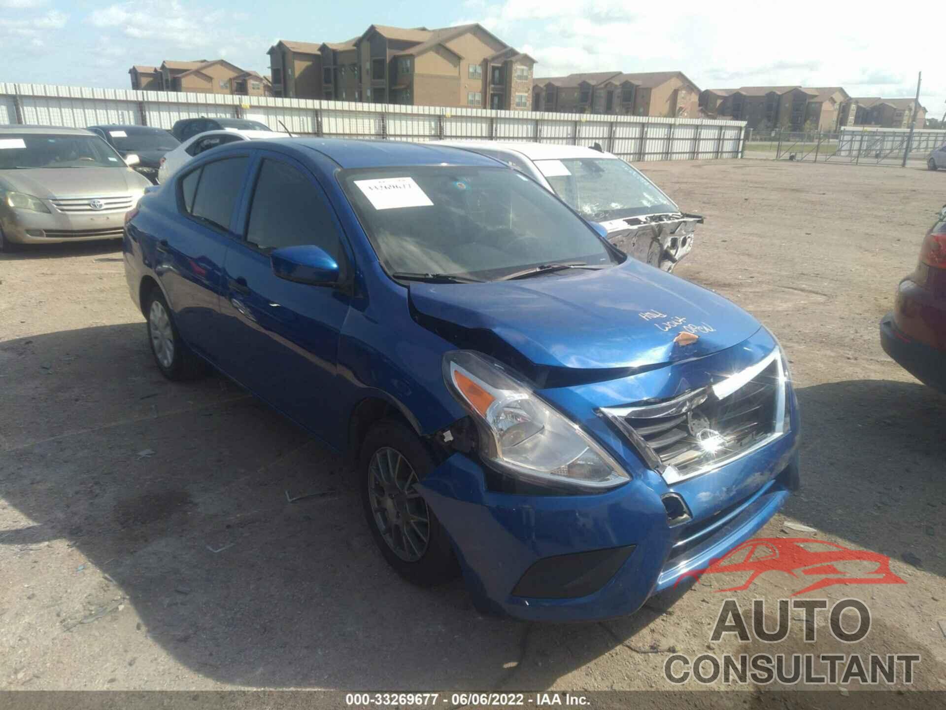 NISSAN VERSA 2016 - 3N1CN7AP9GL830625
