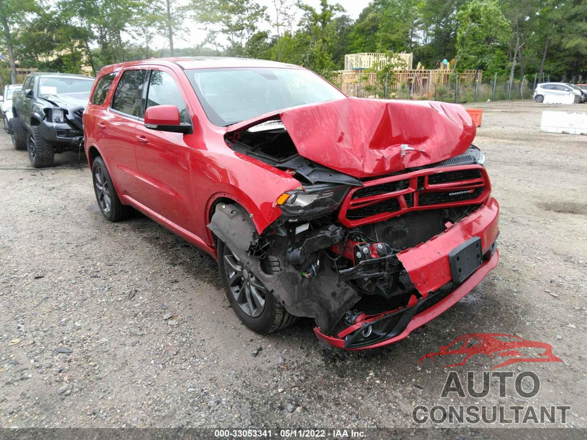 DODGE DURANGO 2018 - 1C4RDJDG6JC456206