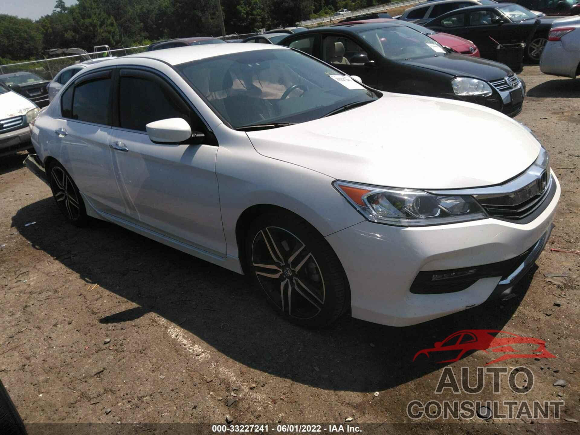 HONDA ACCORD SEDAN 2016 - 1HGCR2F58GA150851