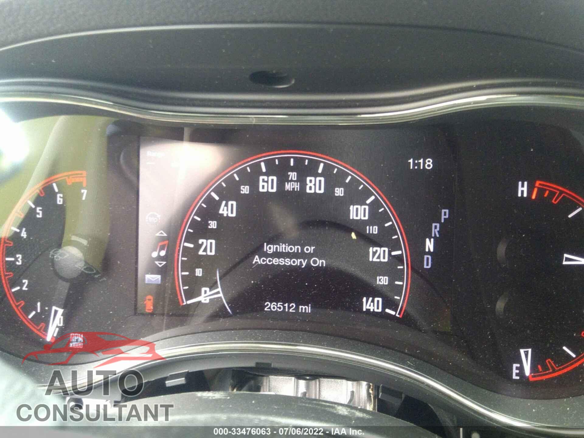 DODGE DURANGO 2020 - 1C4RDHDG1LC203953
