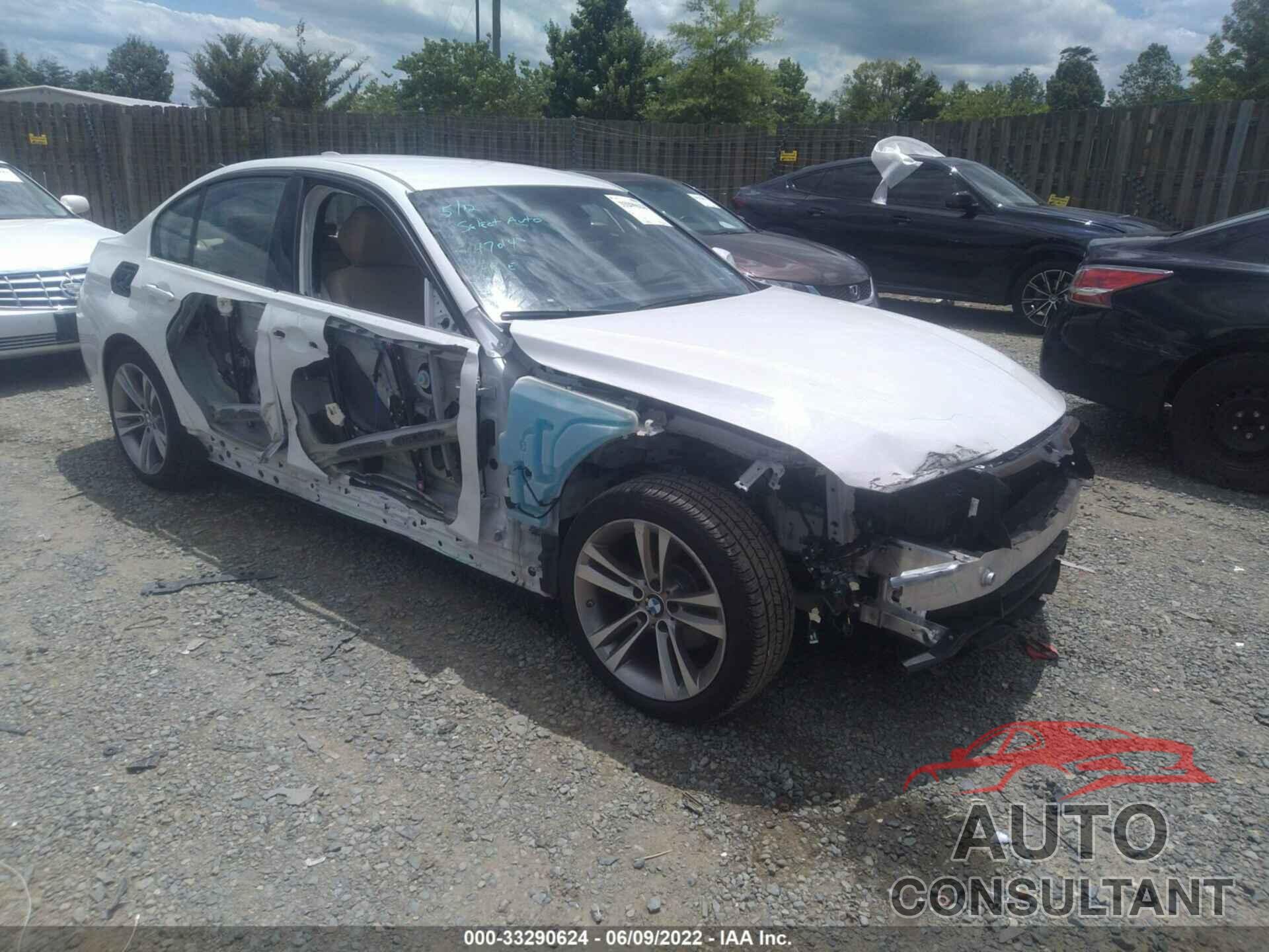 BMW 3 SERIES 2018 - WBA8D9C56JEM34508