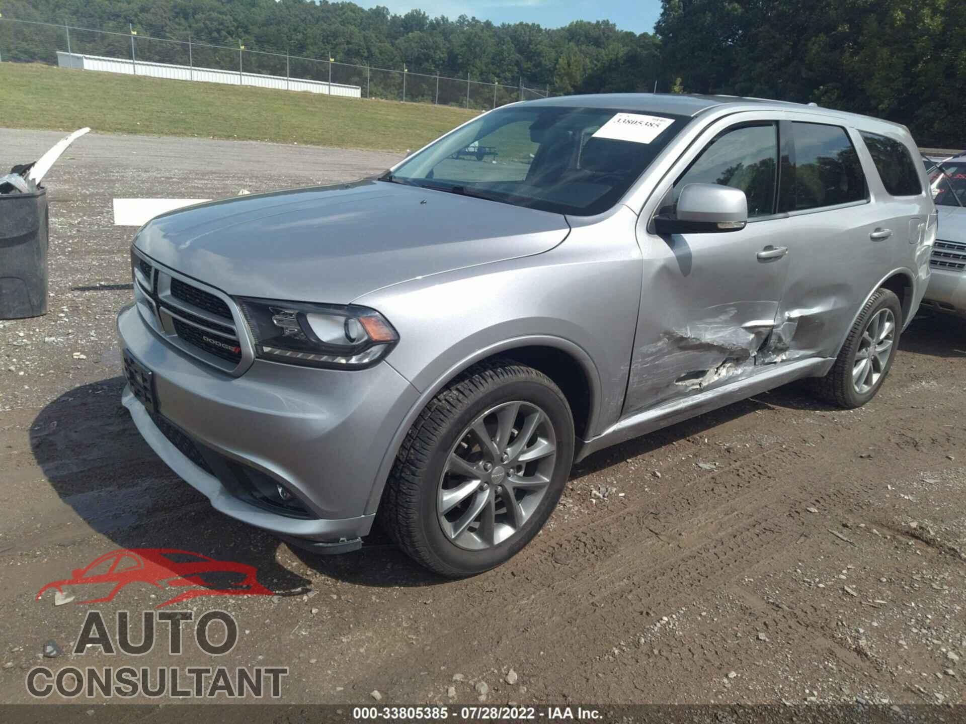 DODGE DURANGO 2018 - 1C4RDJDG9JC194469