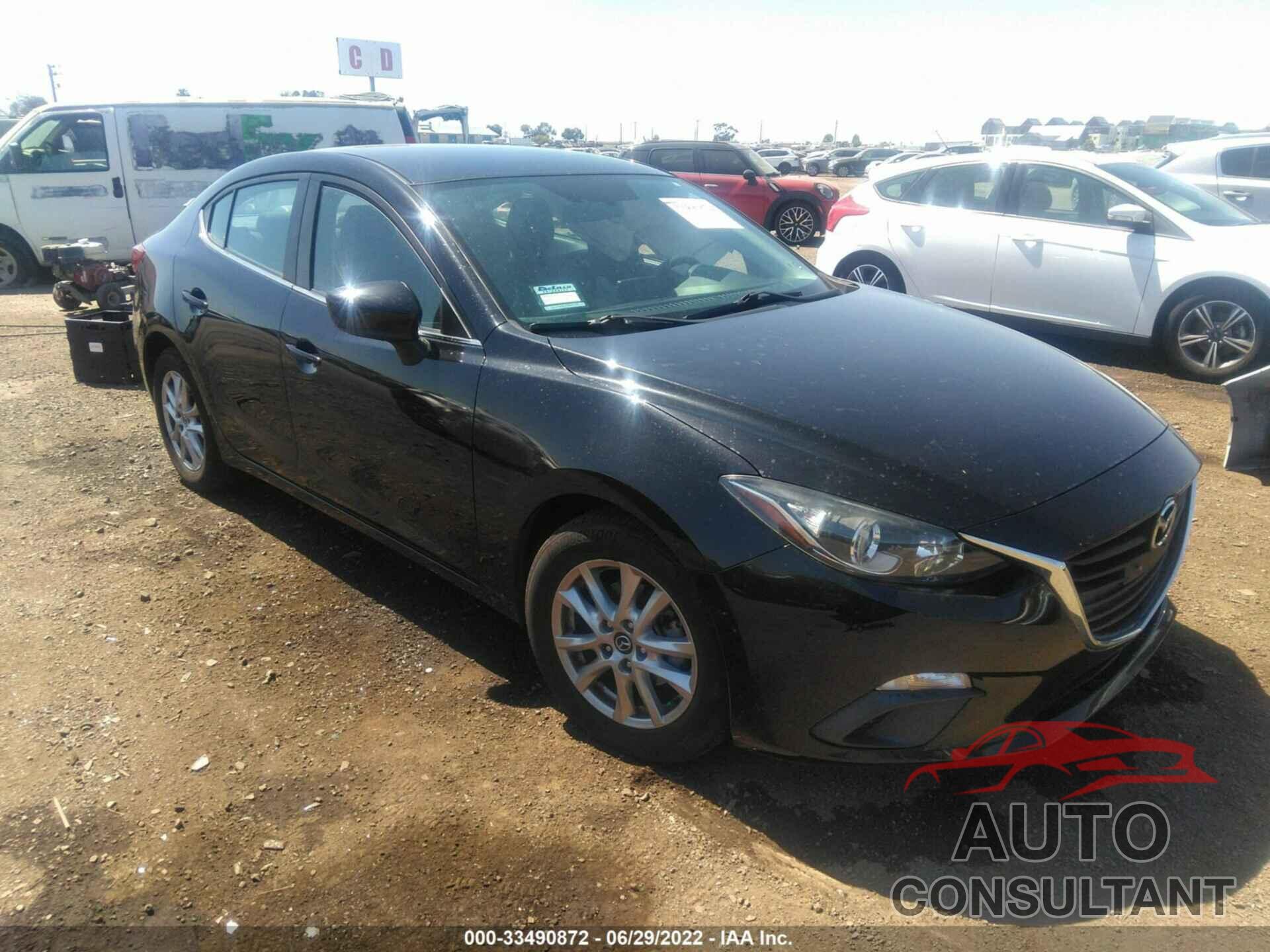 MAZDA MAZDA3 2016 - JM1BM1U7XG1305987