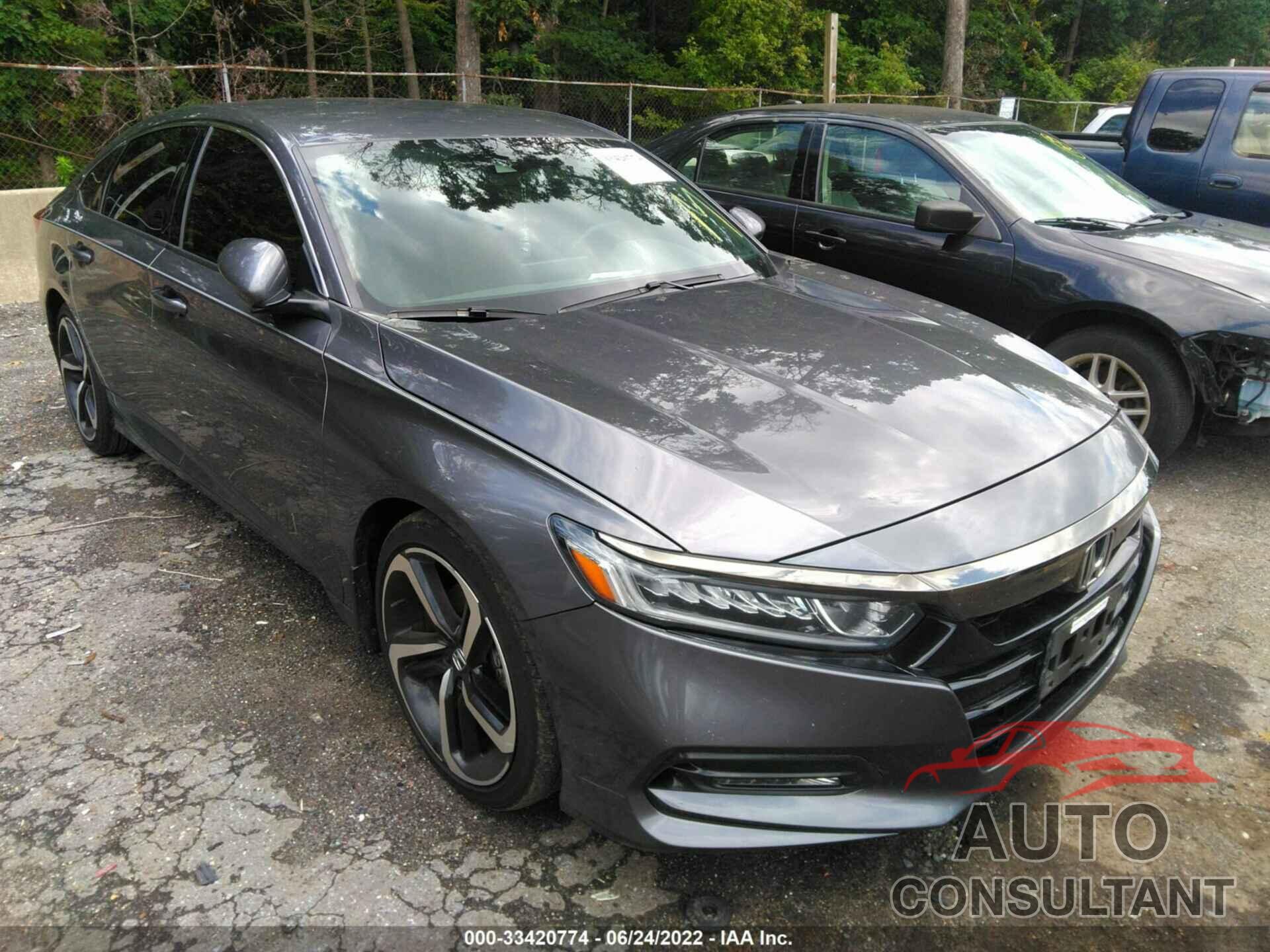 HONDA ACCORD SEDAN 2018 - 1HGCV1F34JA049026