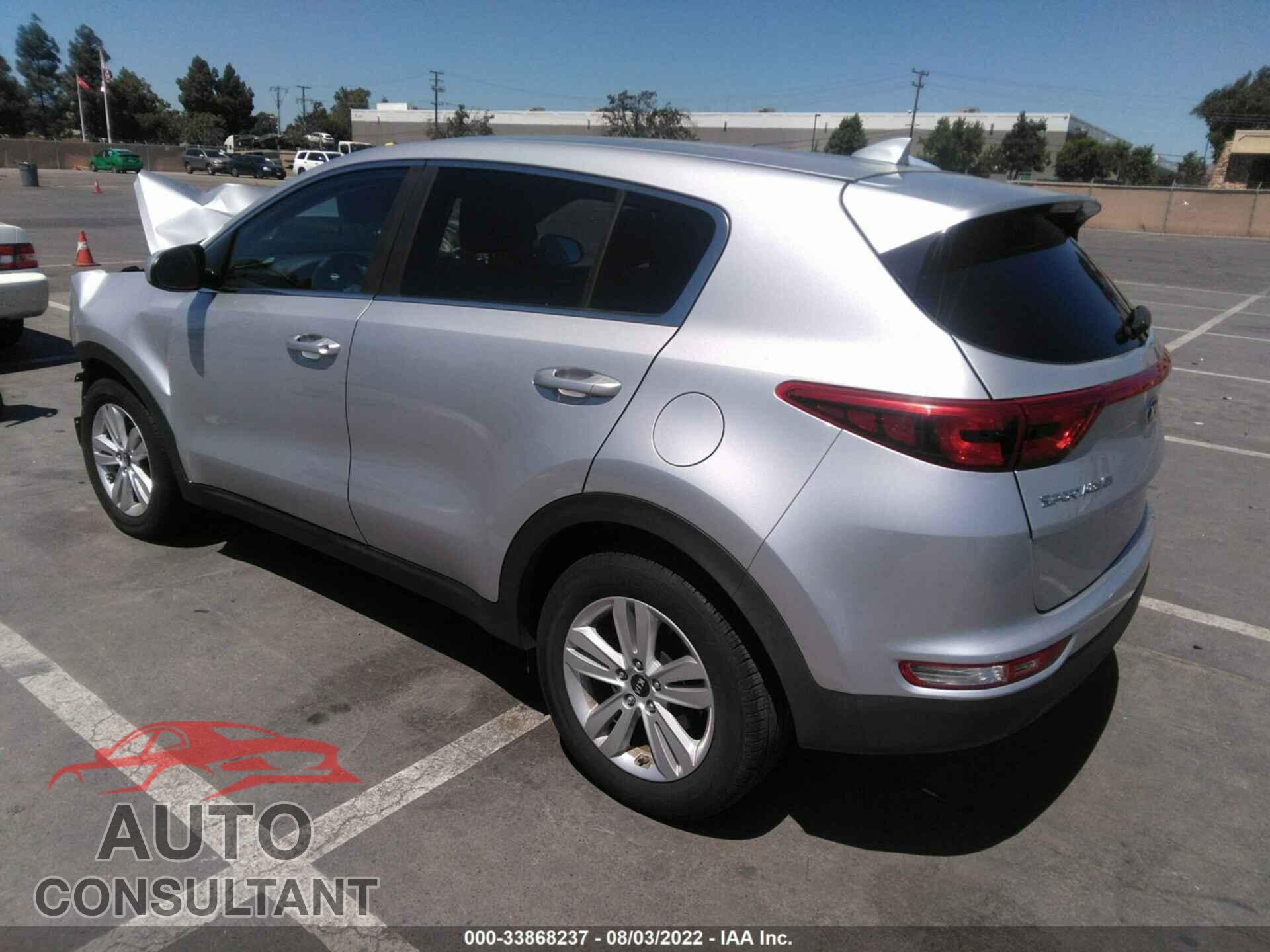KIA SPORTAGE 2017 - KNDPM3AC8H7053576