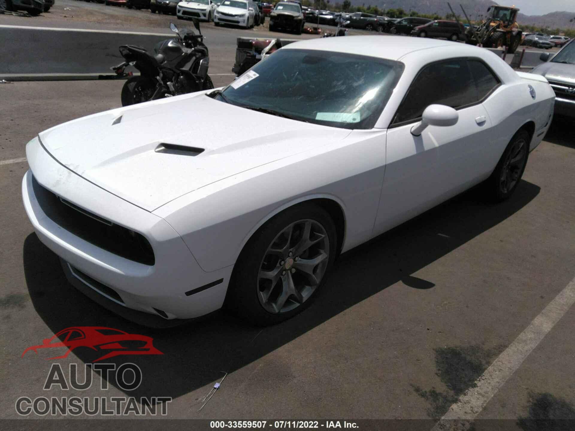 DODGE CHALLENGER 2016 - 2C3CDZAG3GH168694