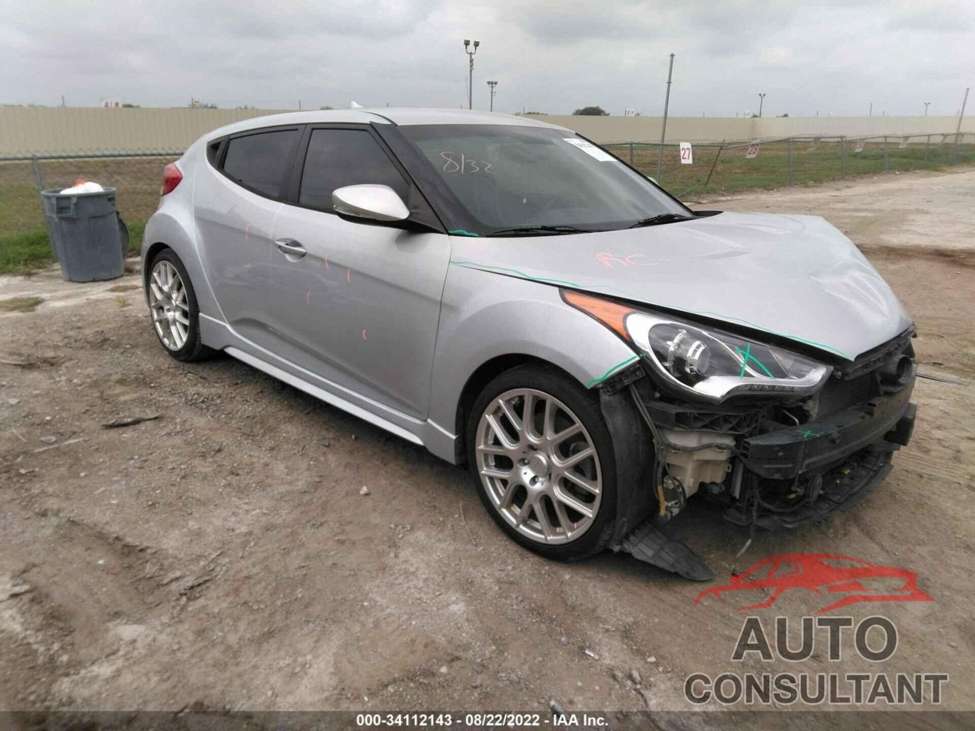 HYUNDAI VELOSTER 2016 - KMHTC6AE9GU257111