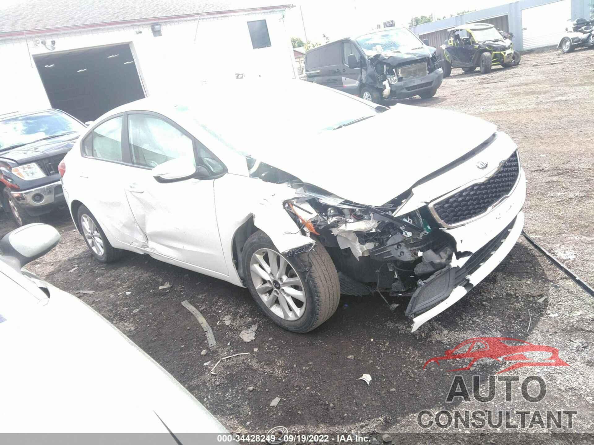 KIA FORTE 2017 - 3KPFL4A74HE114736