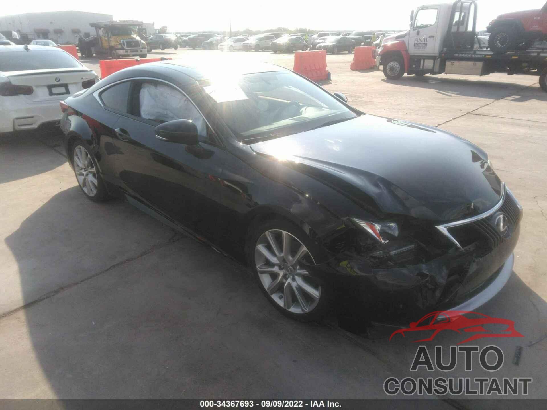 LEXUS RC 200T 2016 - JTHHA5BC9G5002331