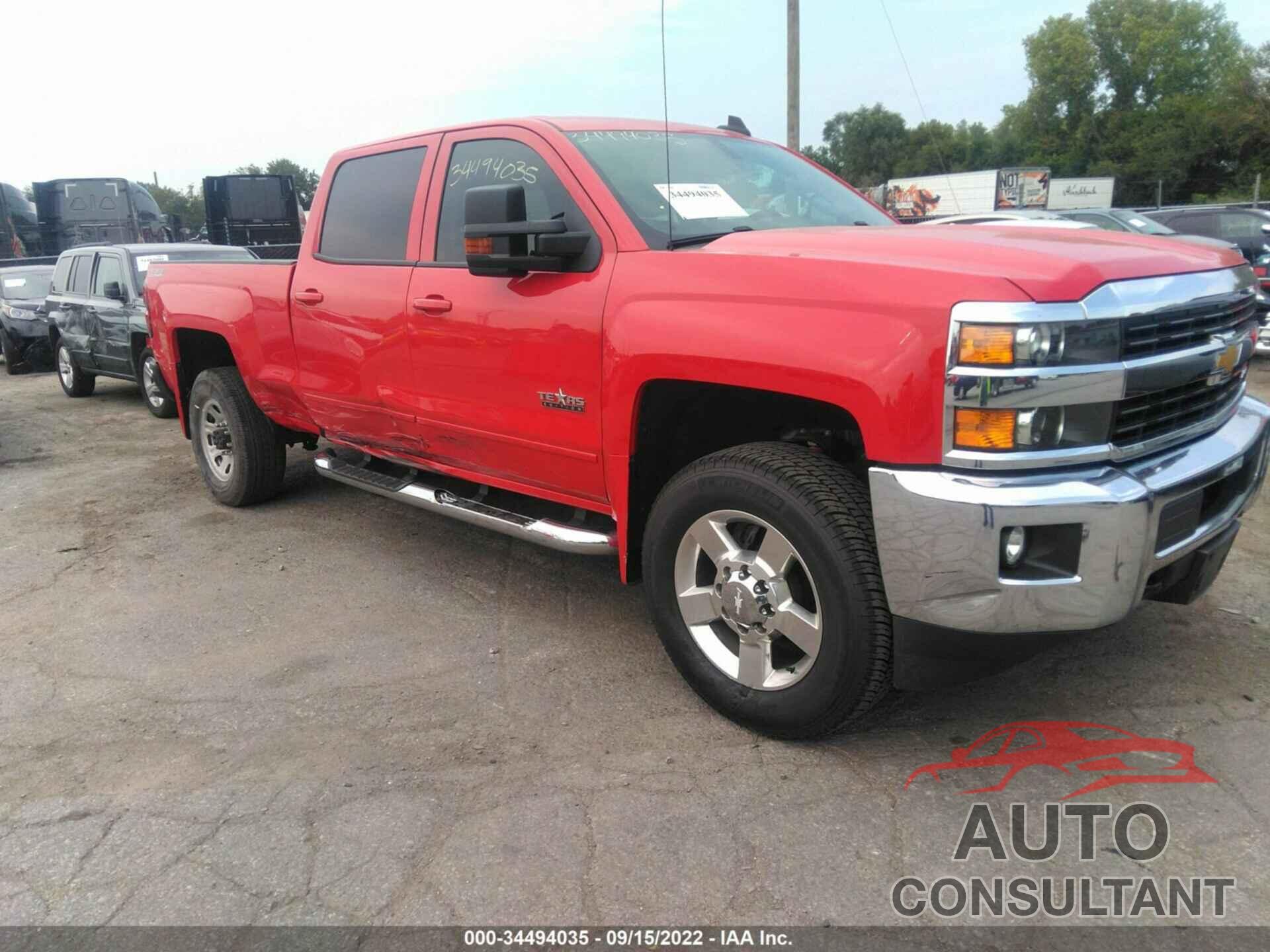 CHEVROLET SILVERADO 2500HD 2016 - 1GC1KVEG7GF305066