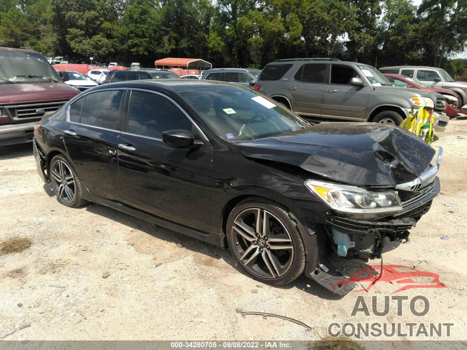 HONDA ACCORD SEDAN 2017 - 1HGCR2F12HA166347