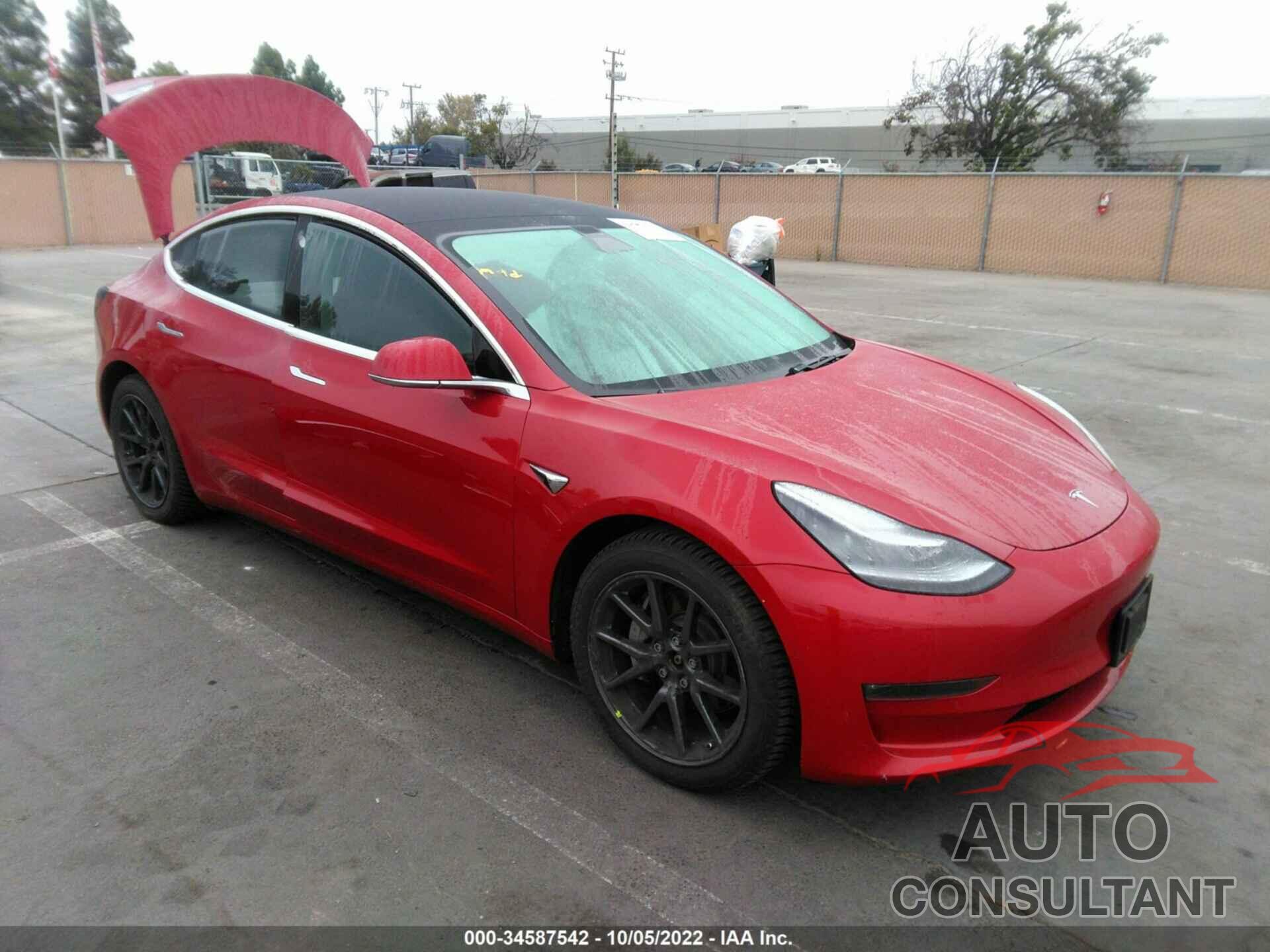 TESLA MODEL 3 2019 - 5YJ3E1EB1KF387113
