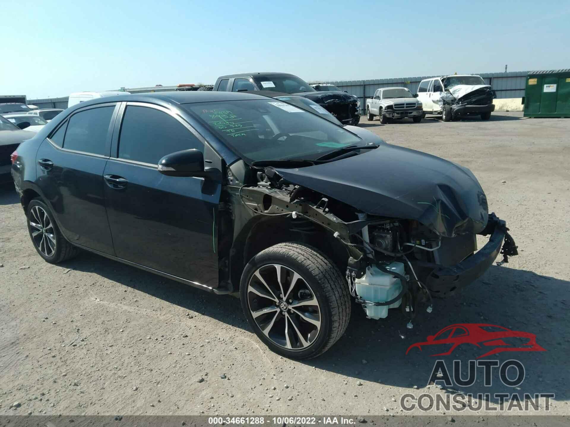TOYOTA COROLLA 2019 - 5YFBURHE1KP927468