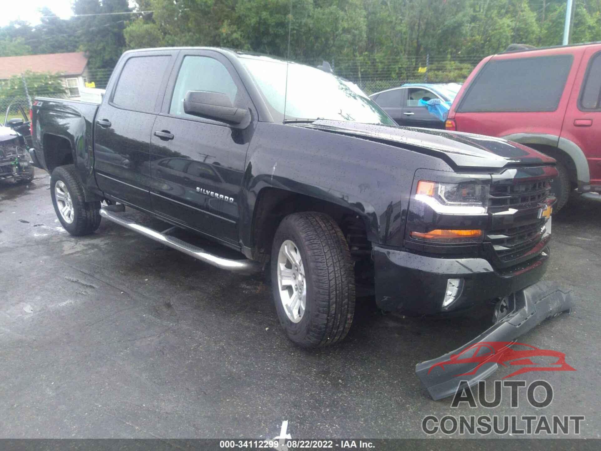 CHEVROLET SILVERADO 1500 2018 - 3GCUKREC9JG564276