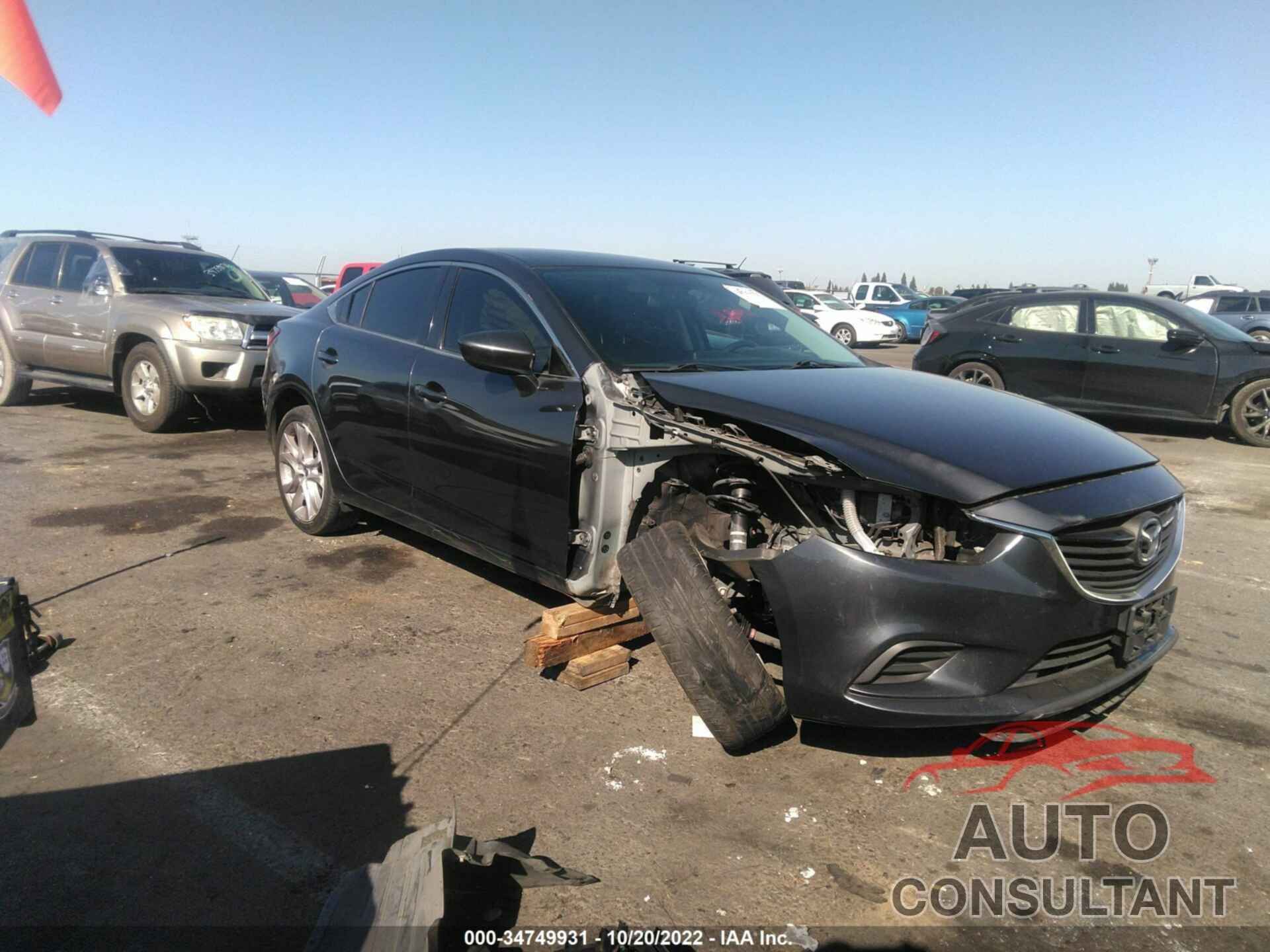 MAZDA MAZDA6 2016 - JM1GJ1V57G1431834