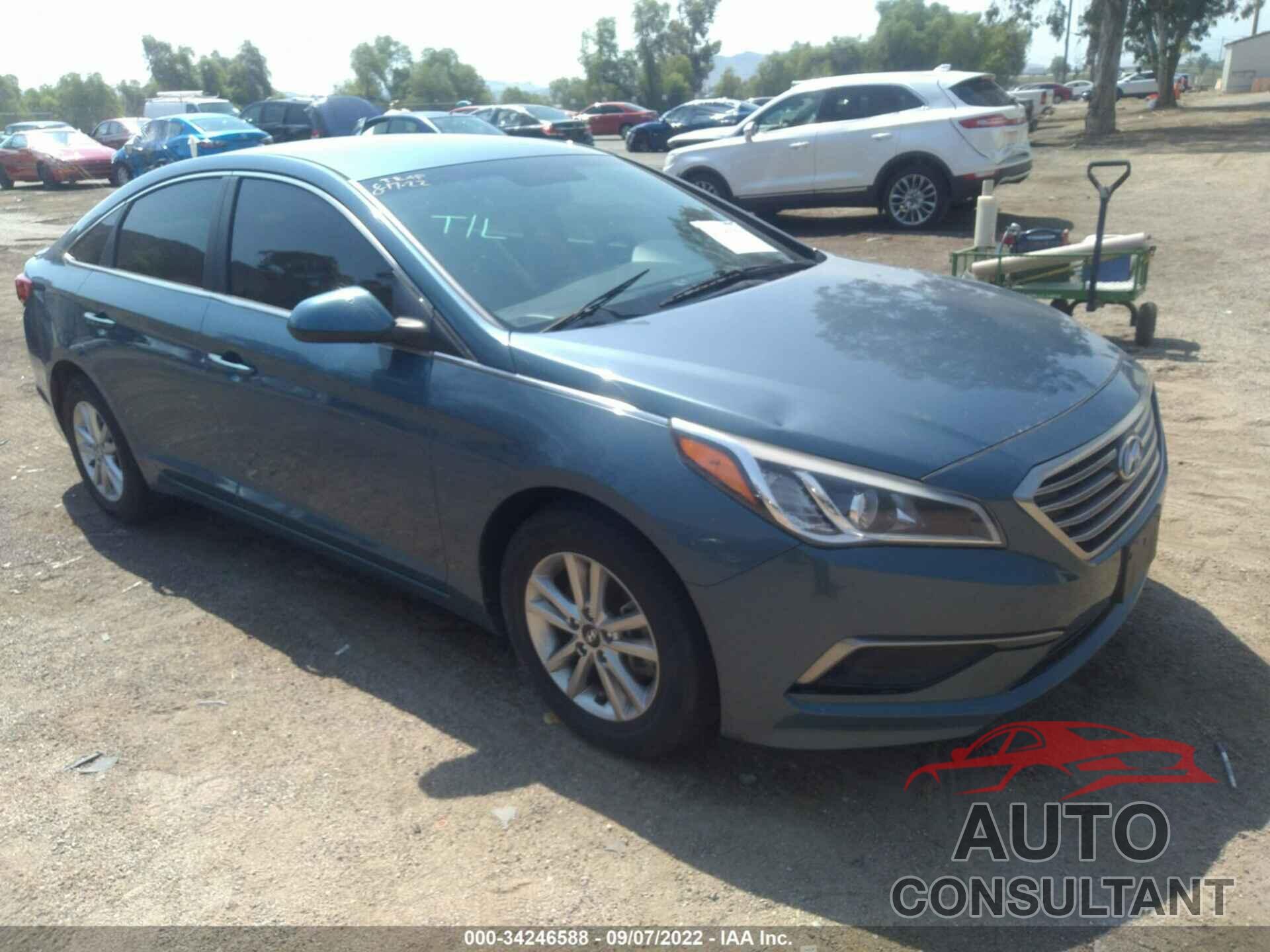 HYUNDAI SONATA 2017 - 5NPE24AF9HH442879