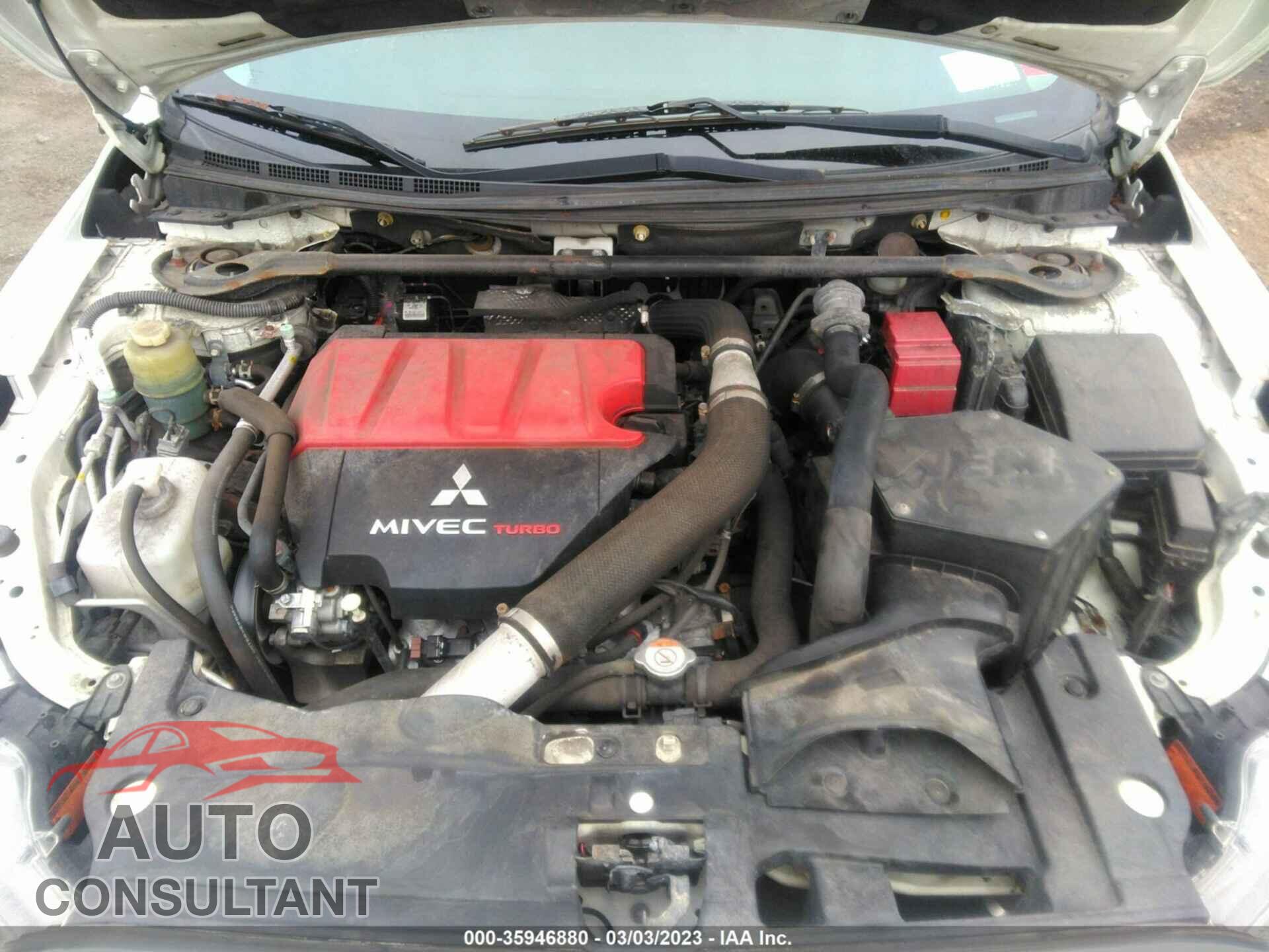 MITSUBISHI LANCER EVOLUTION 2015 - JA32W5FV5FU011972