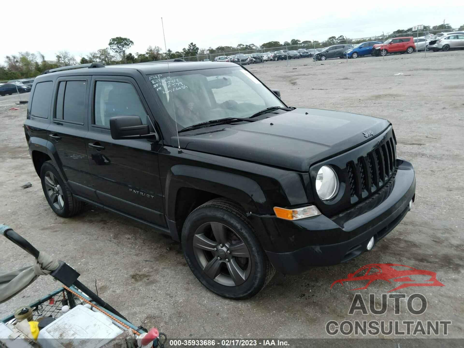 JEEP PATRIOT 2017 - 1C4NJRBB7HD179910