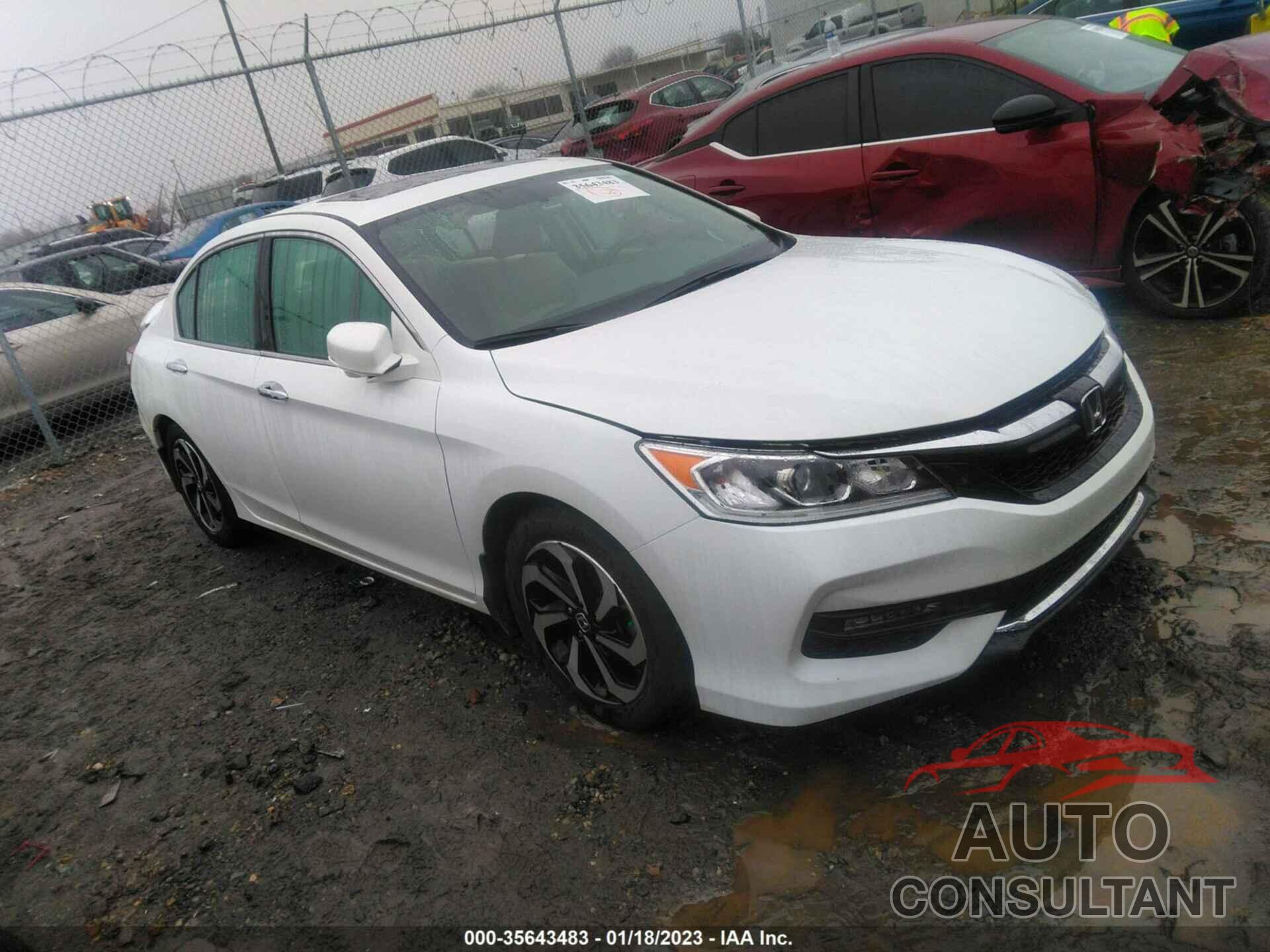 HONDA ACCORD SEDAN 2016 - 1HGCR3F86GA018316