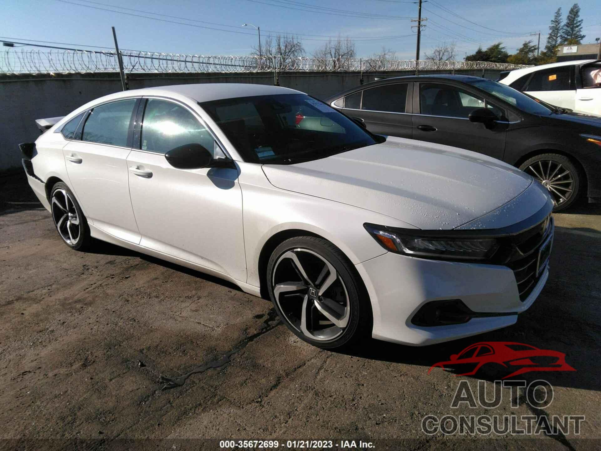 HONDA ACCORD SEDAN 2021 - 1HGCV1F31MA108683