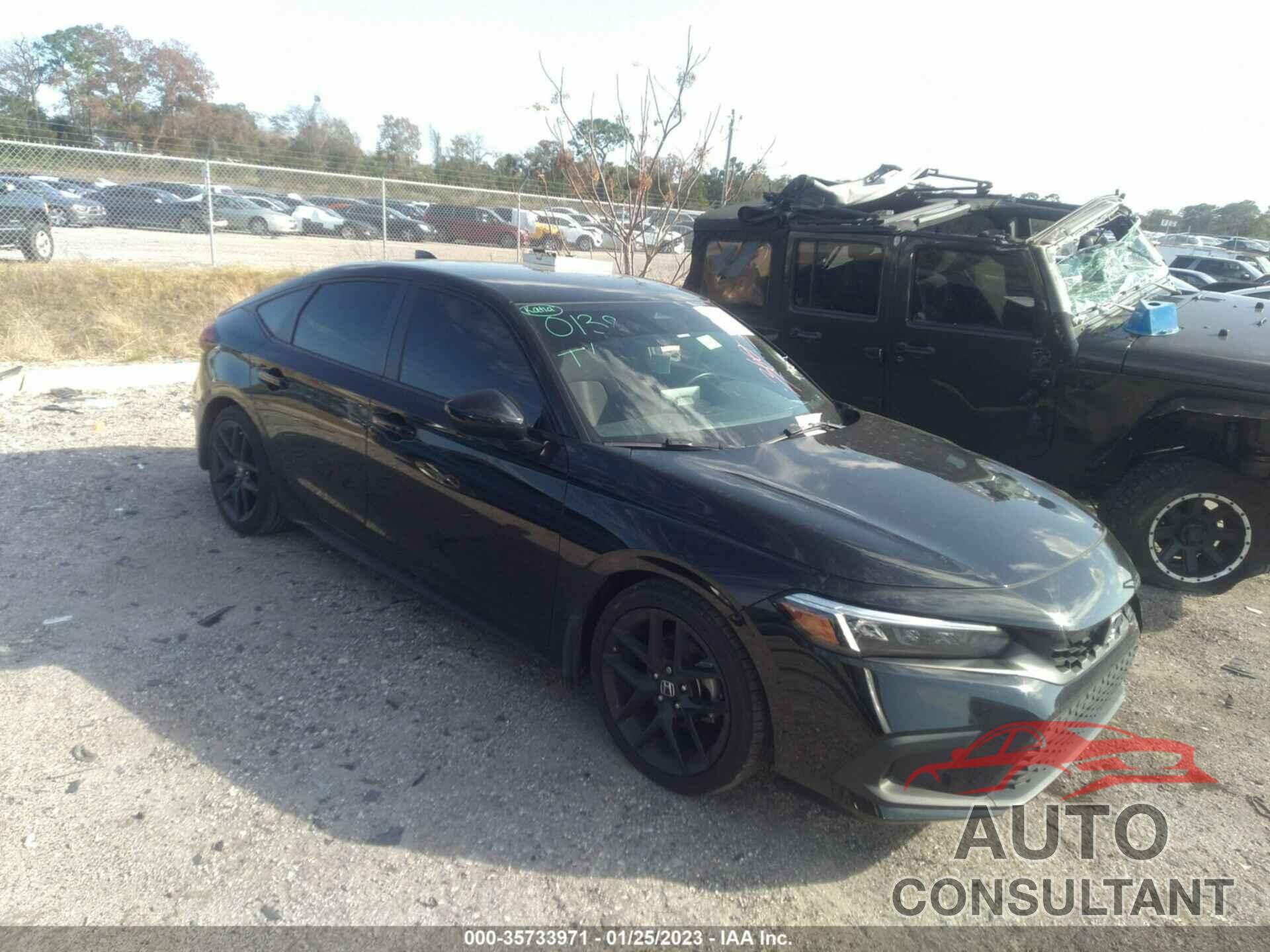 HONDA CIVIC HATCHBACK 2022 - 19XFL2H85NE016815
