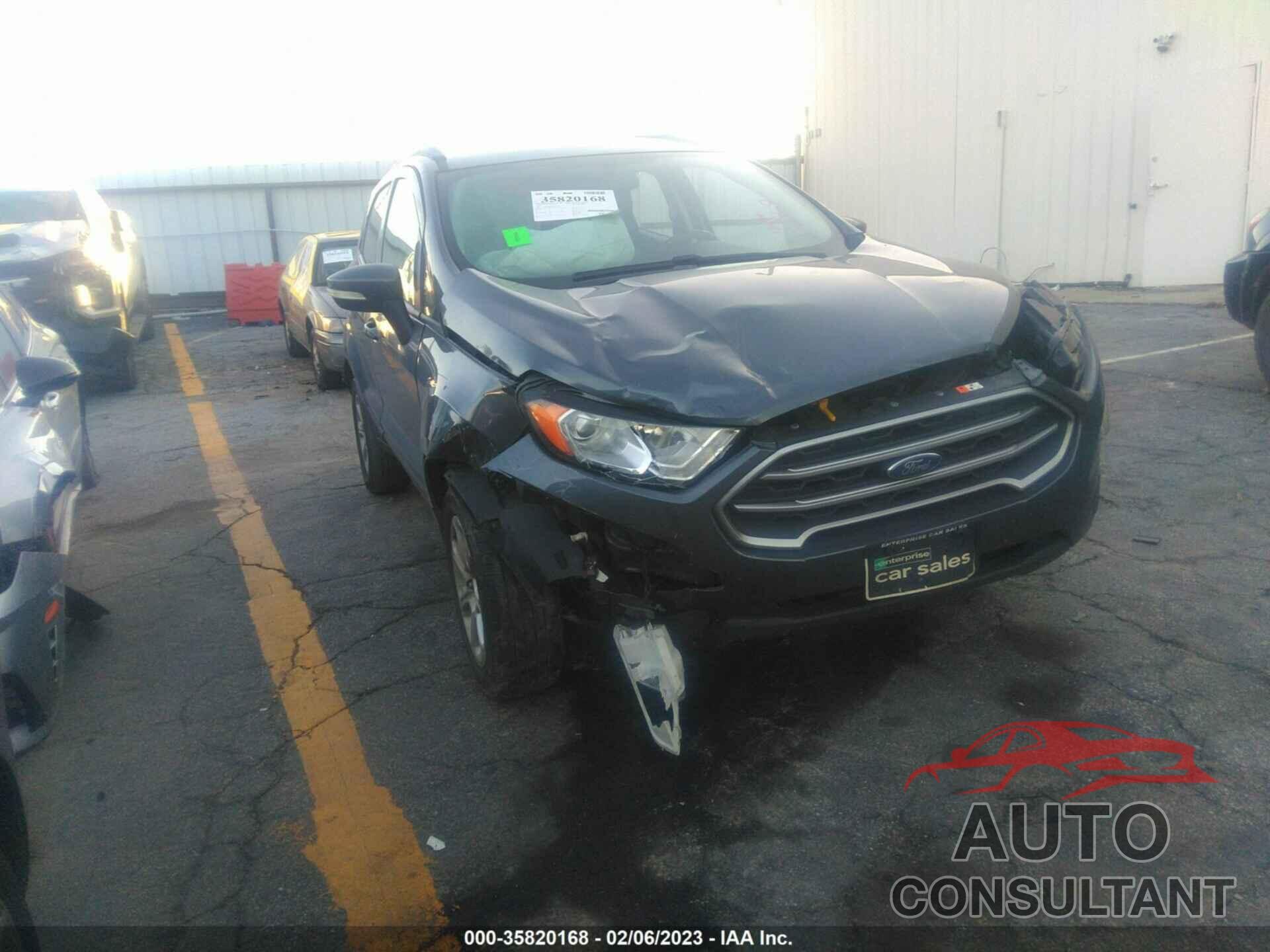 FORD ECOSPORT 2019 - MAJ6S3GL2KC250269