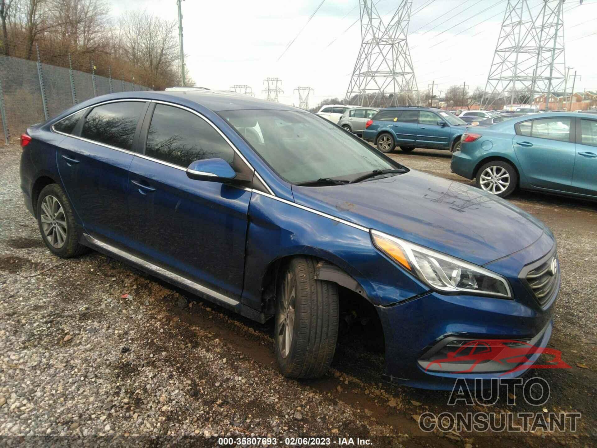 HYUNDAI SONATA 2016 - 5NPE34AF9GH433482