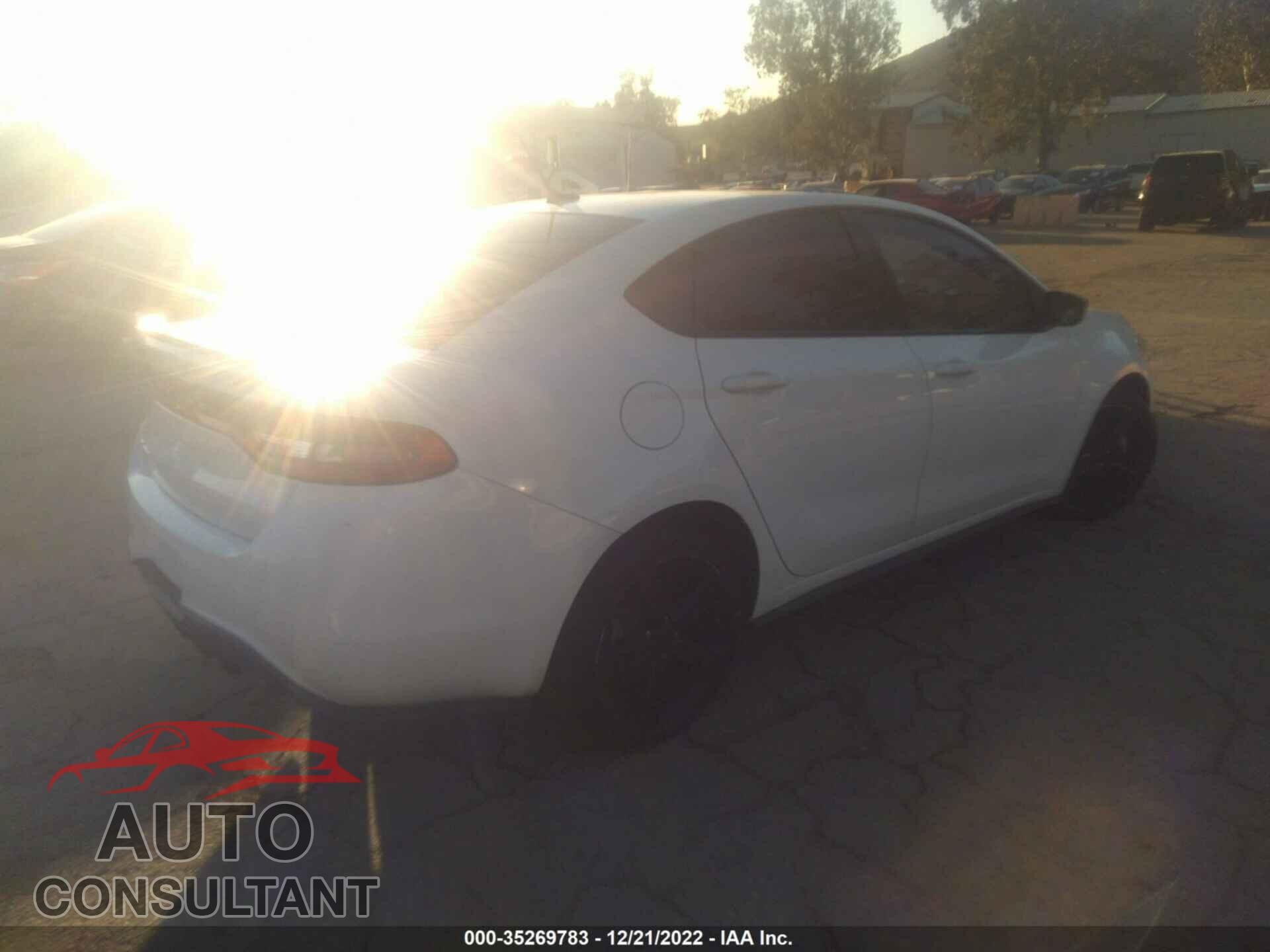 DODGE DART 2015 - 1C3CDFBB7FD391379